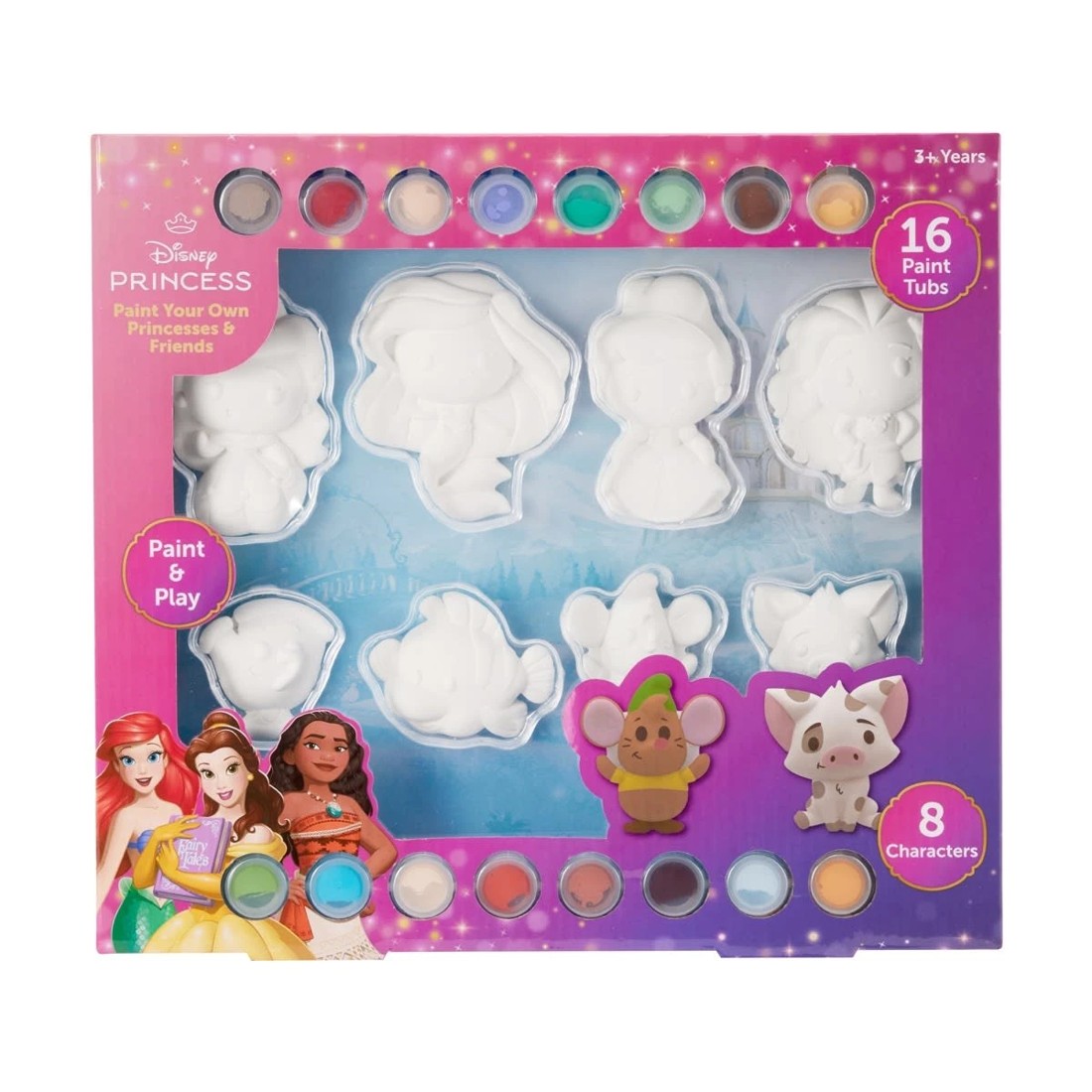 1 Disney Princess Paint Your Own Princesses and Friends Kit, 1 of 6