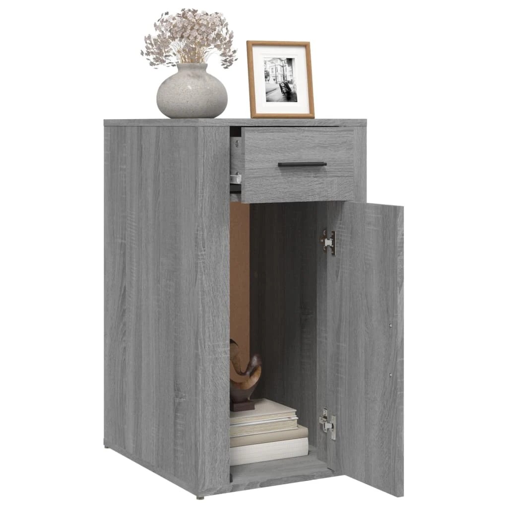 5 vidaXL desk cabinet Ample Storage - Grey, 5 of 10