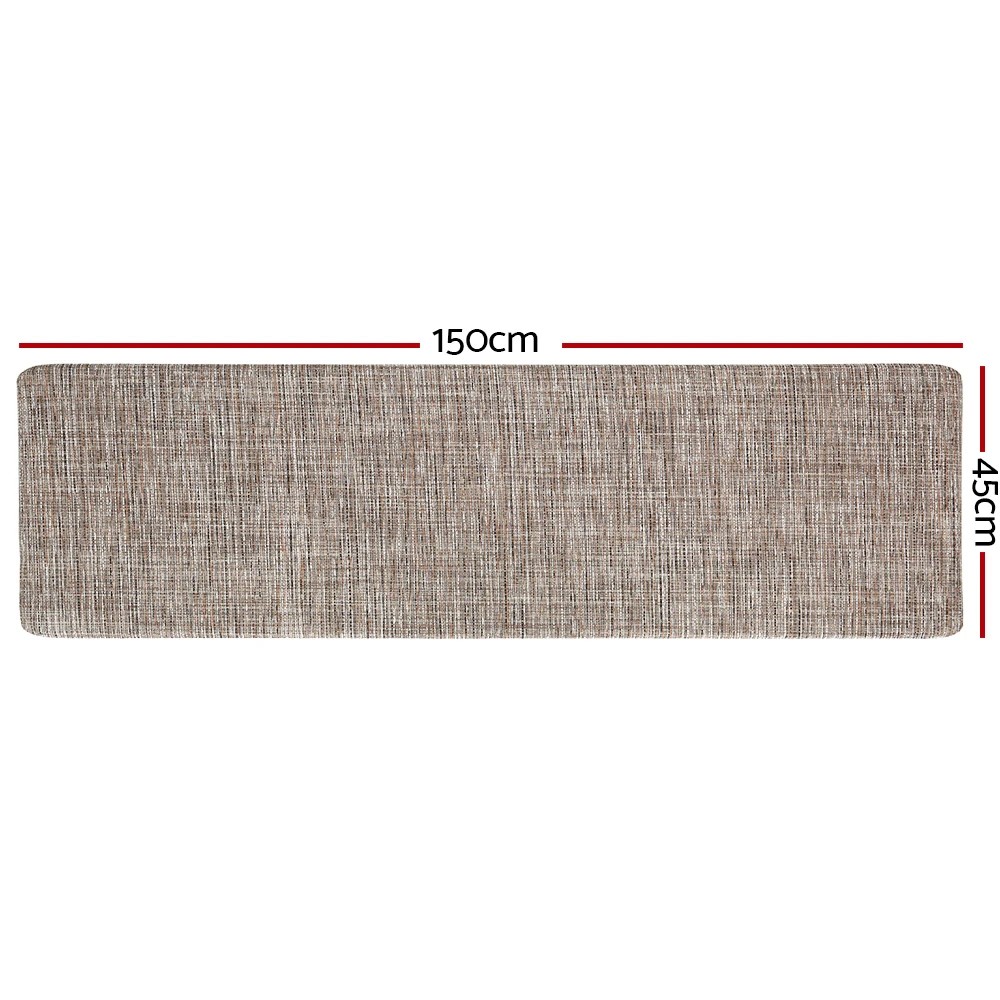 2 Artiss Kitchen Mat 45x150cm Textilene Floor Rug Carpet Non-slip - Multi, 2 of 5