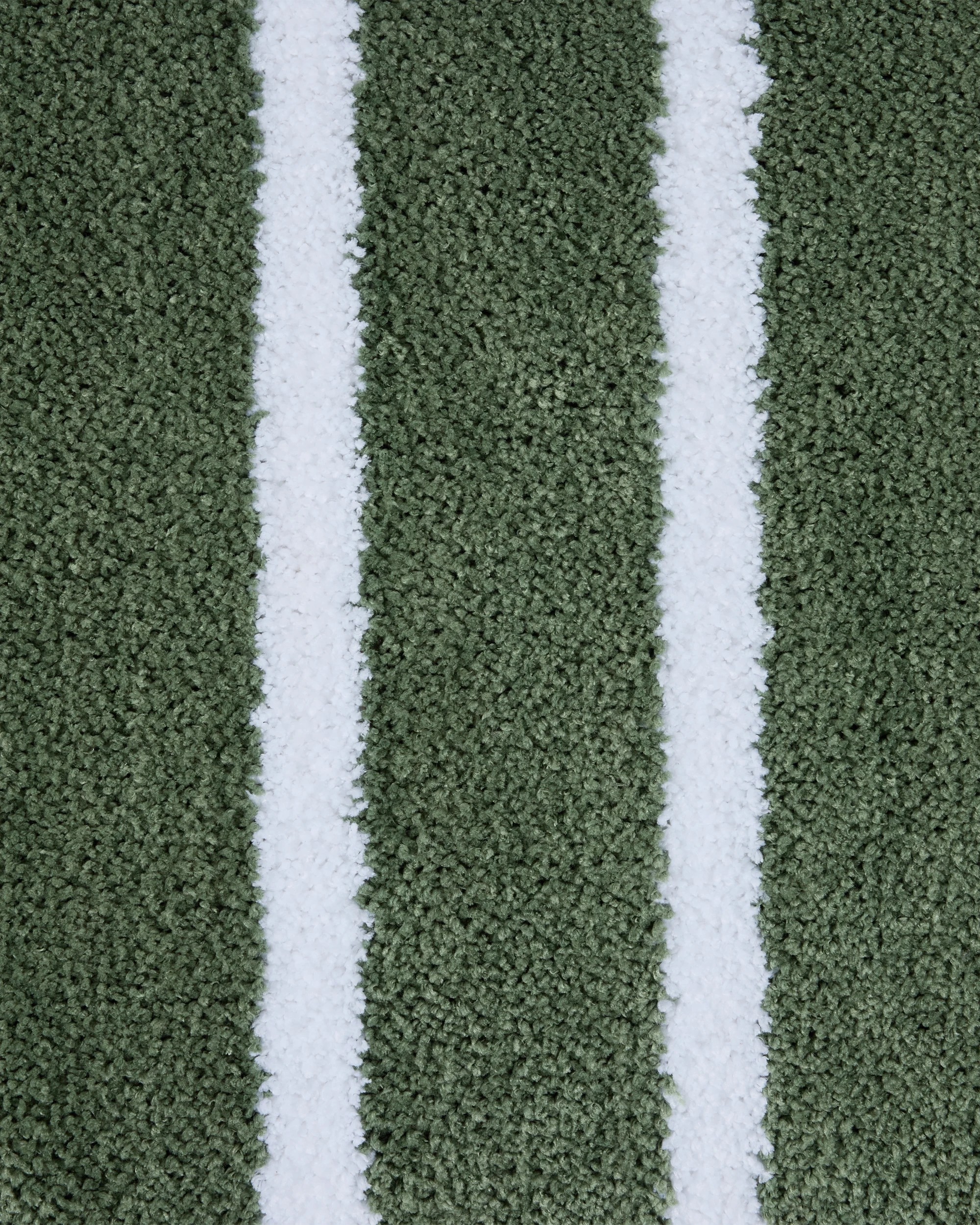 4 Memory Foam Bath Mat - Green Stripe, 4 of 5