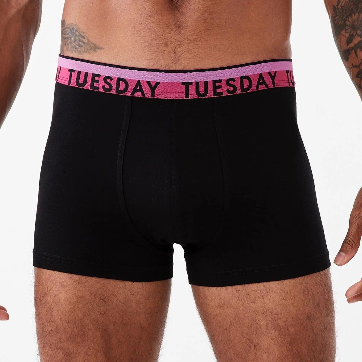 6 7 Pack 7 Day Trunks BLACKCOLOR, 6 of 10