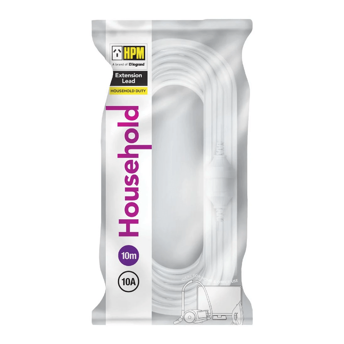 1 HPM Household Duty Extension Lead 10m, 1 of 1