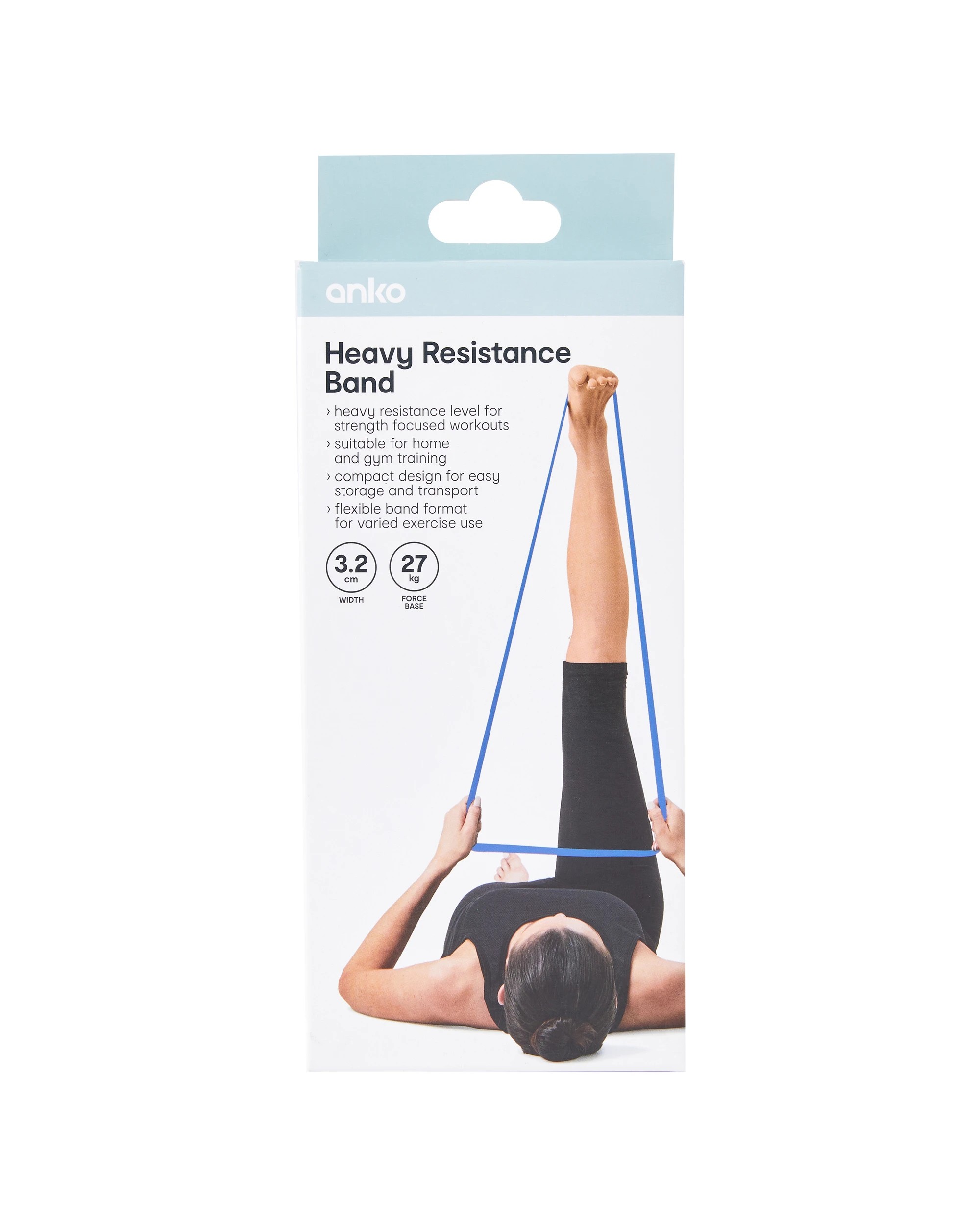 6 Heavy Resistance Muscle Band - Blue, 6 of 6