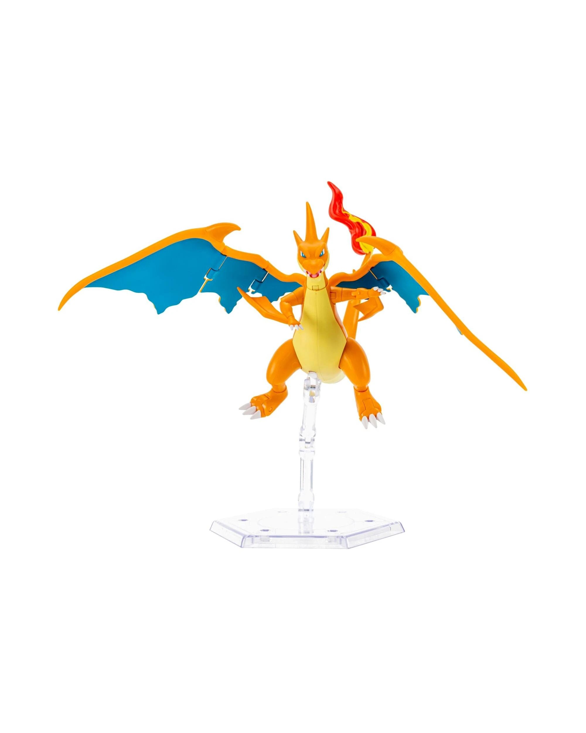 5 Pokemon Select Trainer Team Series Mega Charizard Y Super Articulated 6 Inch Figure, 5 of 6