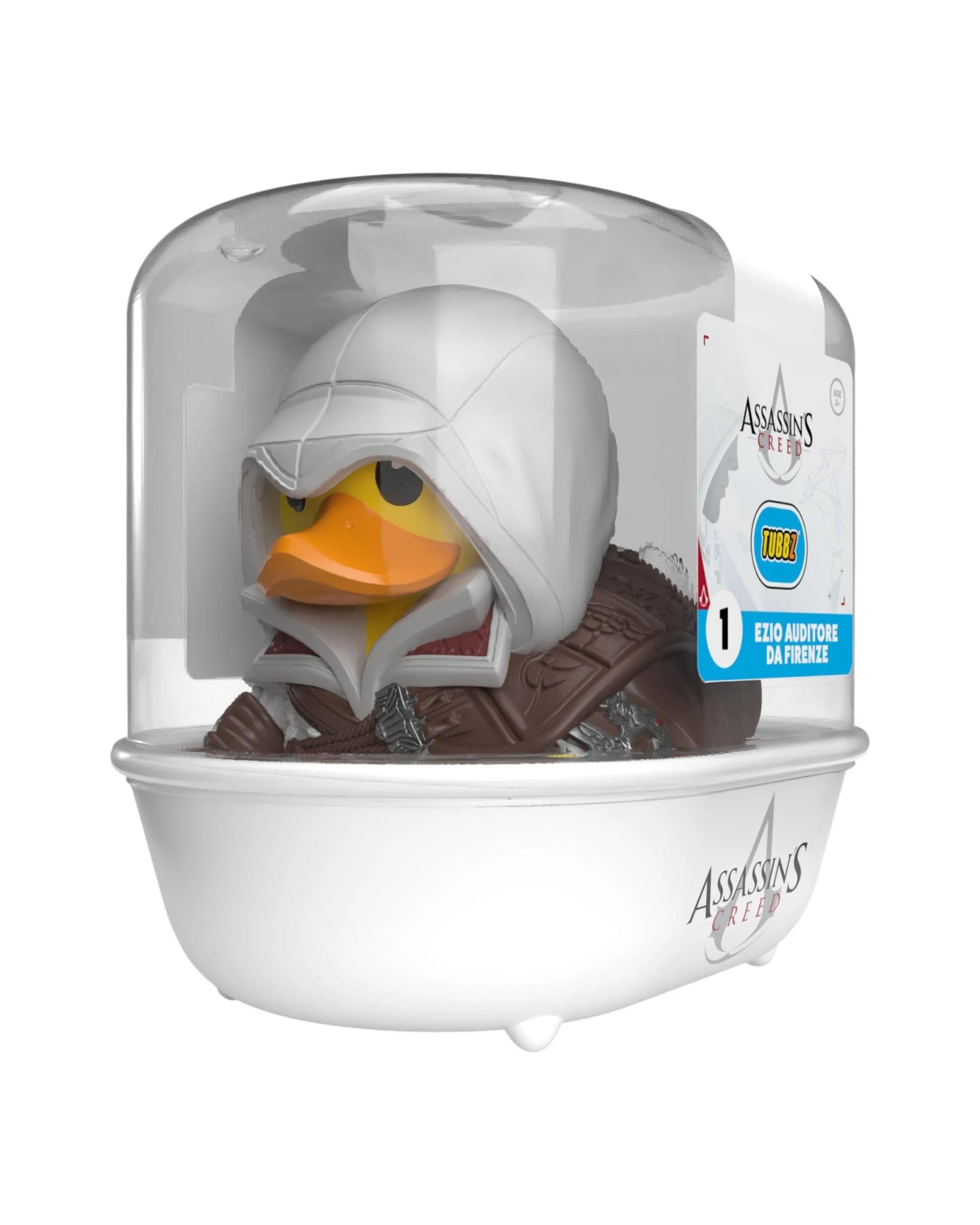 1 TUBBZ Assassin's Creed Ezio First Edition Cosplaying Duck Figure, 1 of 9