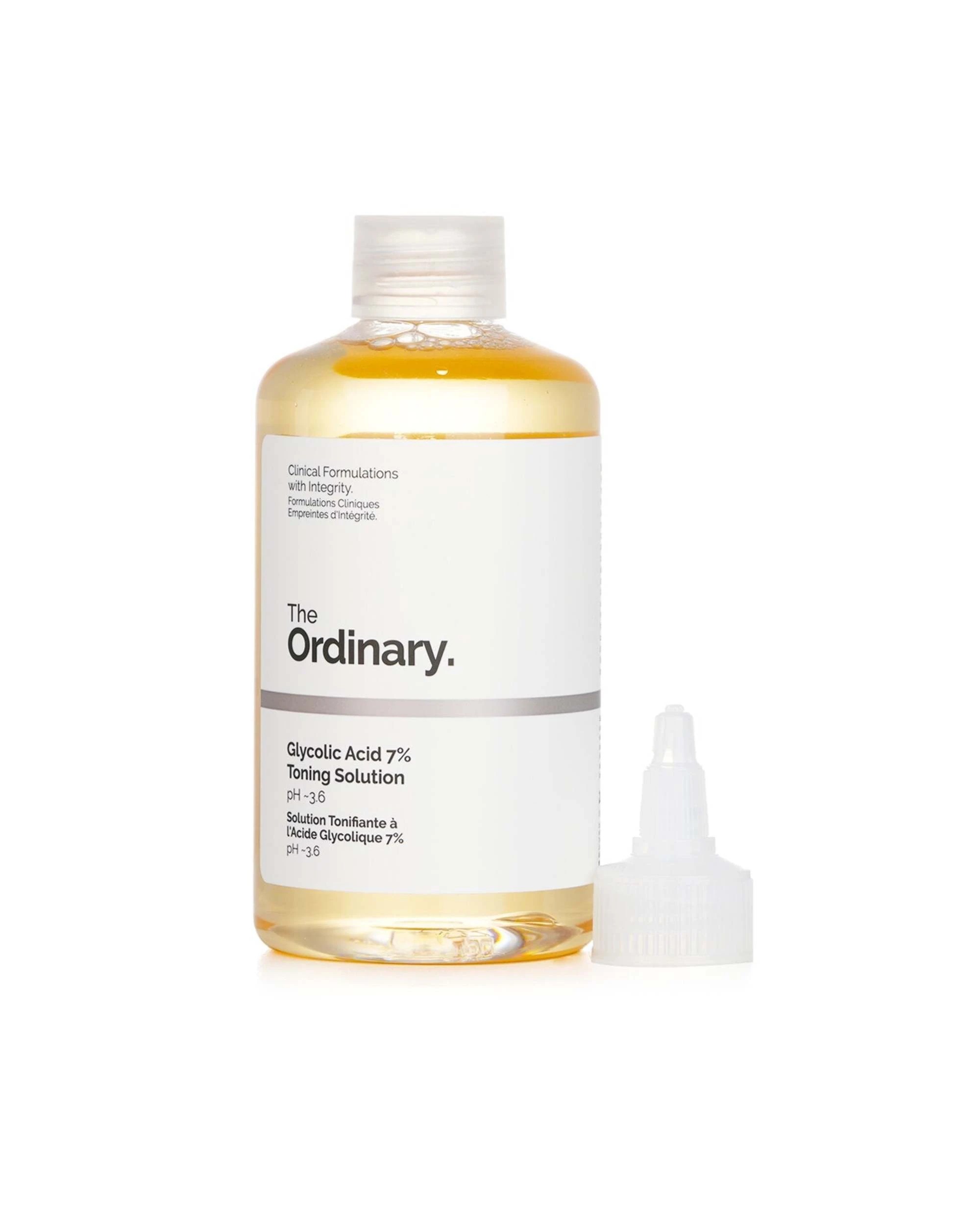 1 The Ordinary Glycolic Acid 7% Exfoliating Toner(Random packaging)  240ml/8oz, 1 of 3