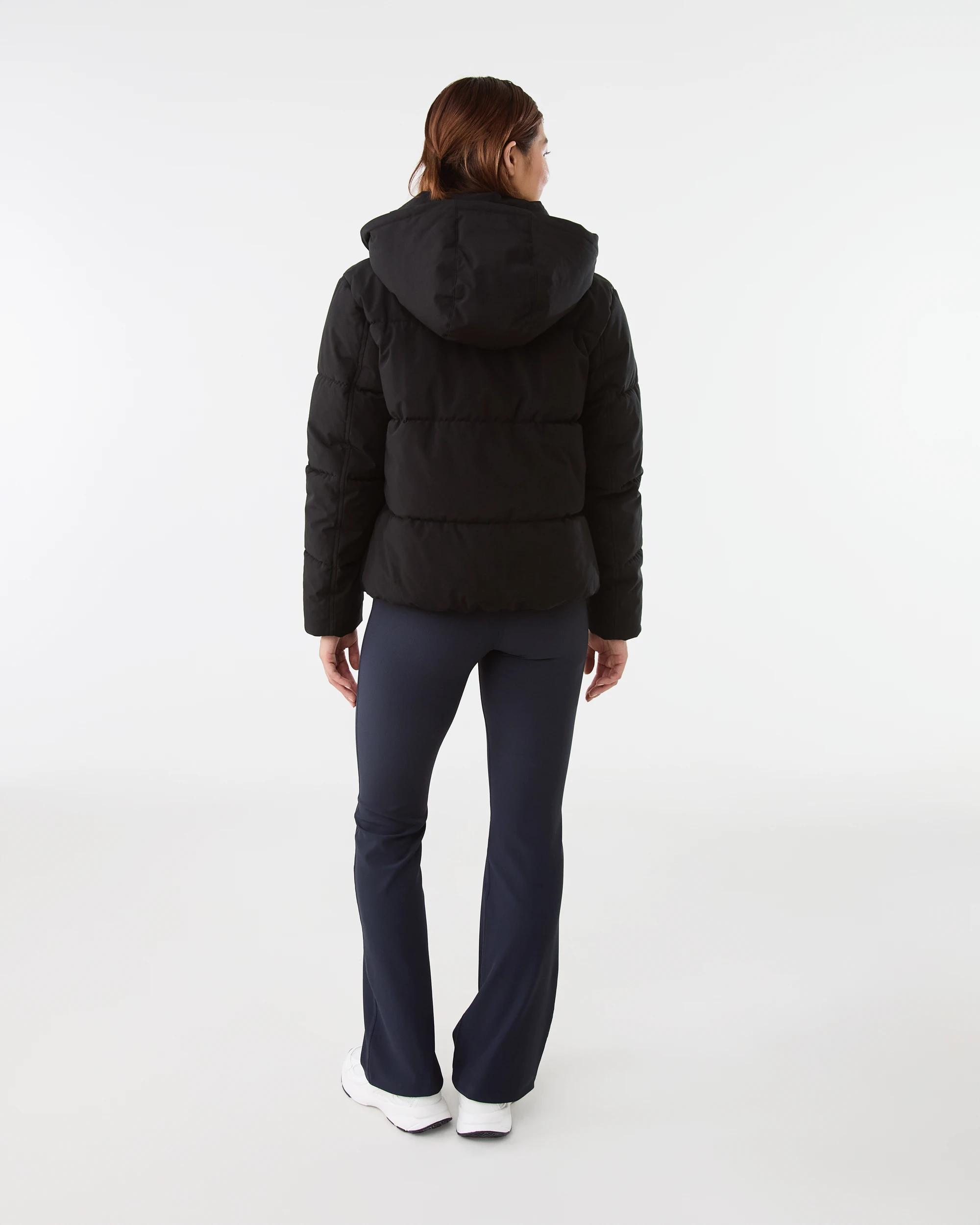 5 Active Womens Core Puffer Jacket Black, 5 of 9