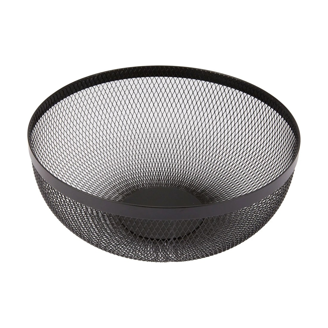1 Mesh Fruit Bowl - Black, 1 of 4