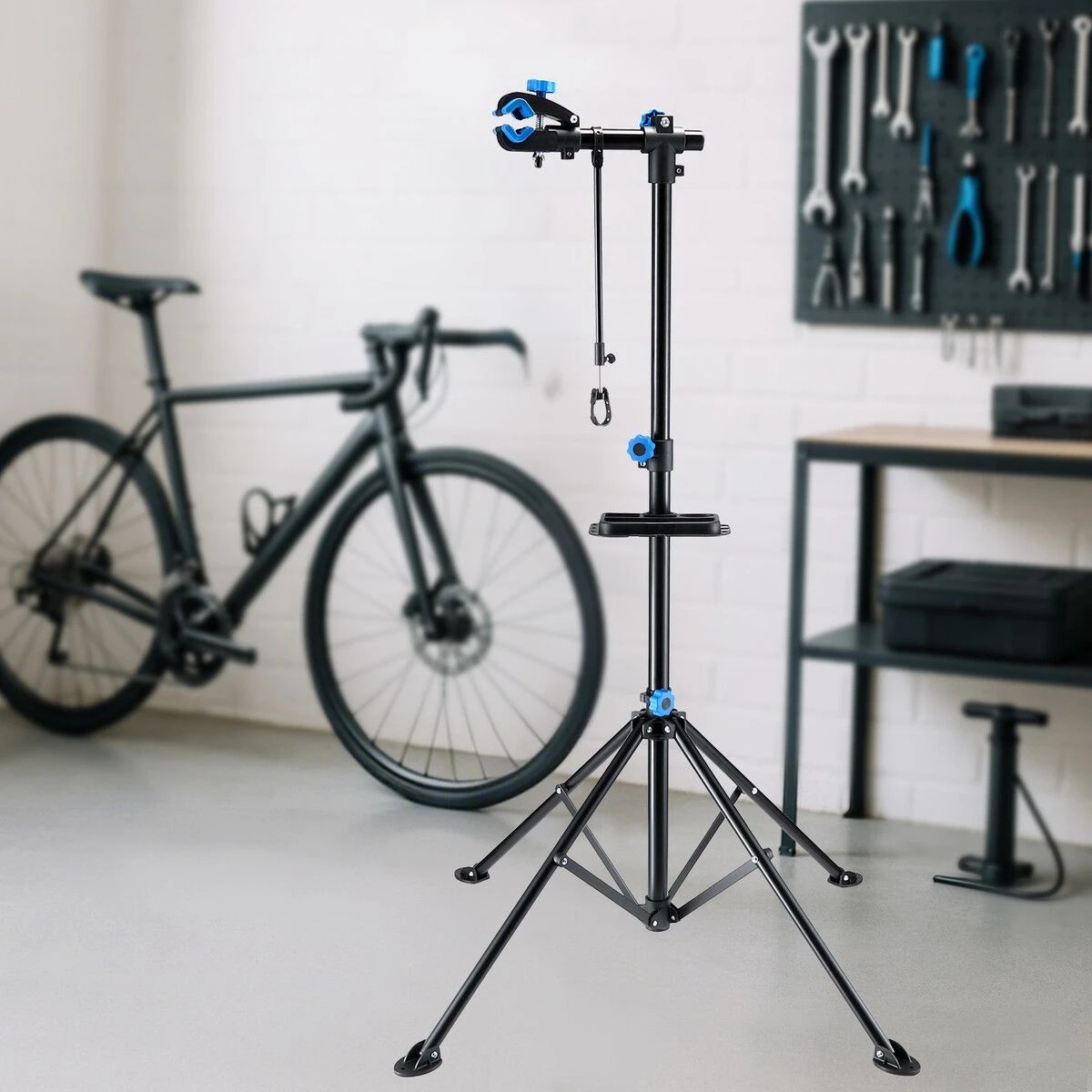 2 AUSWAY Bike Repair Stand Bicycle MTB Maintenance Mechanic Cycle Workstand Station, 2 of 6