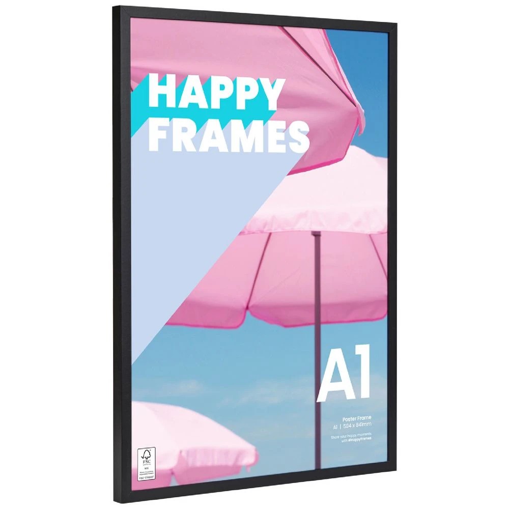 2 A1 Poster Frame Black, 2 of 5