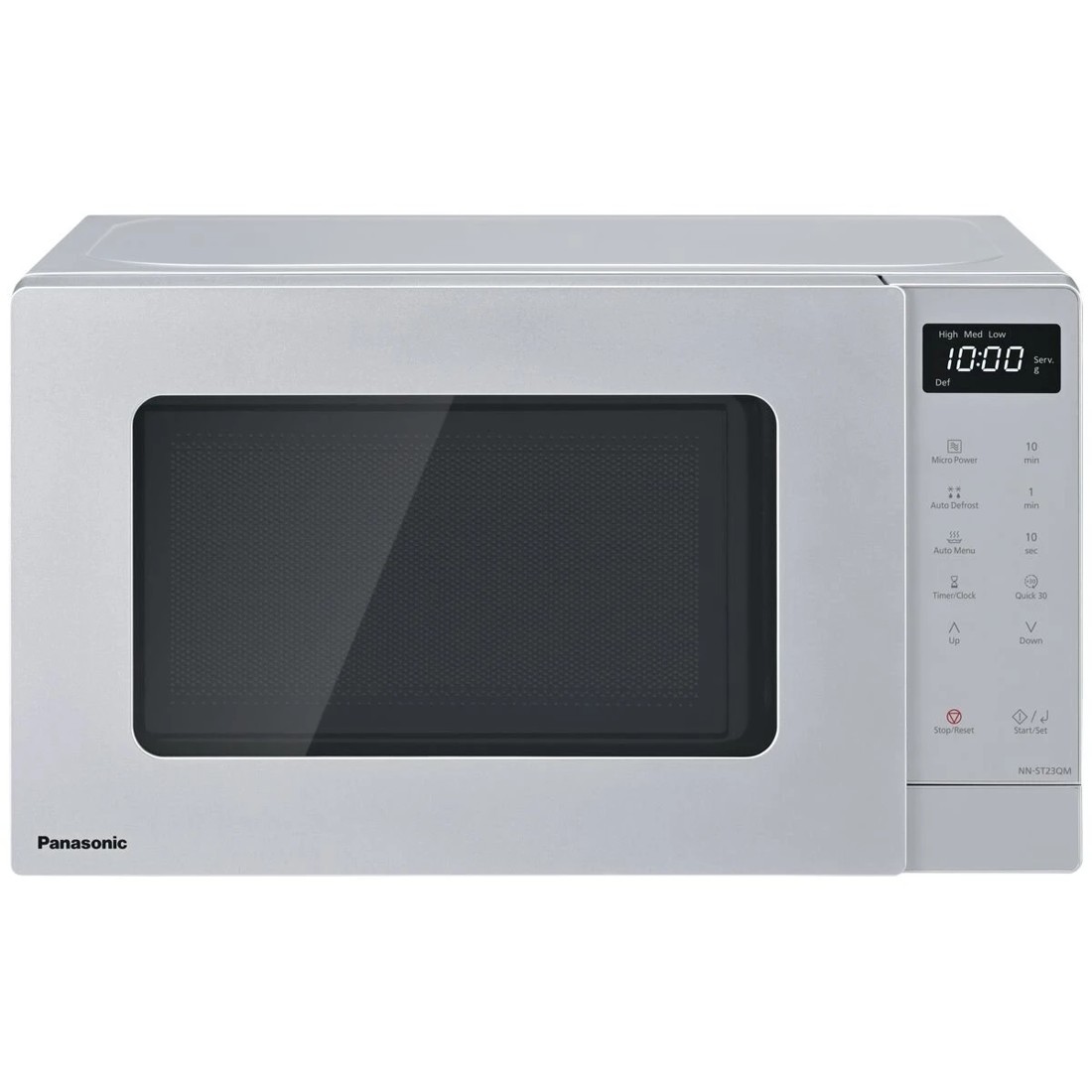 1 Panasonic 20L Microwave Oven Silver, 1 of 5