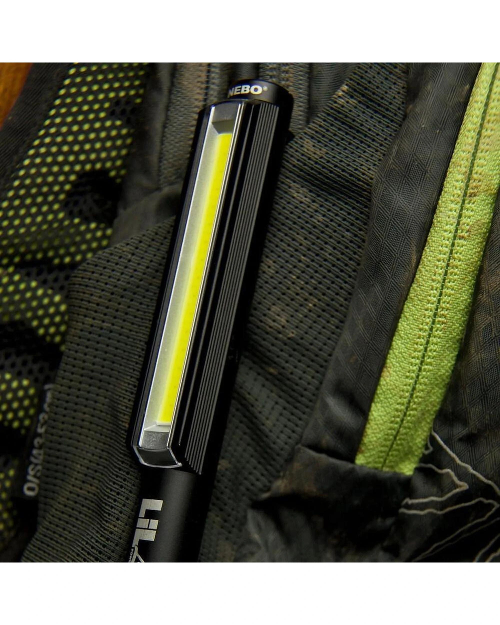 6 Nebo Lil Larry Pocket LED Work Light Flashlight W Pocket Clip 250 Lumen, 6 of 6