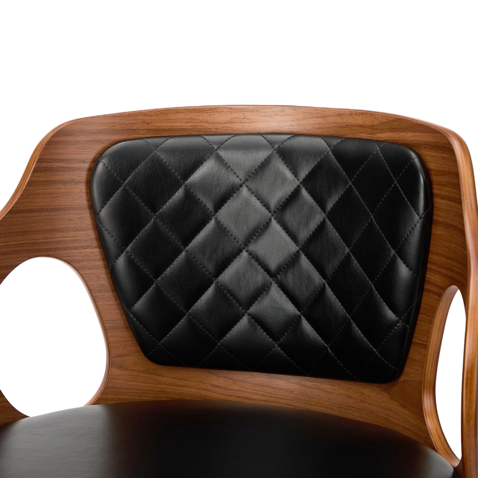 8 Oikiture 4x Bar Stools Gas Lift - Black, 8 of 9