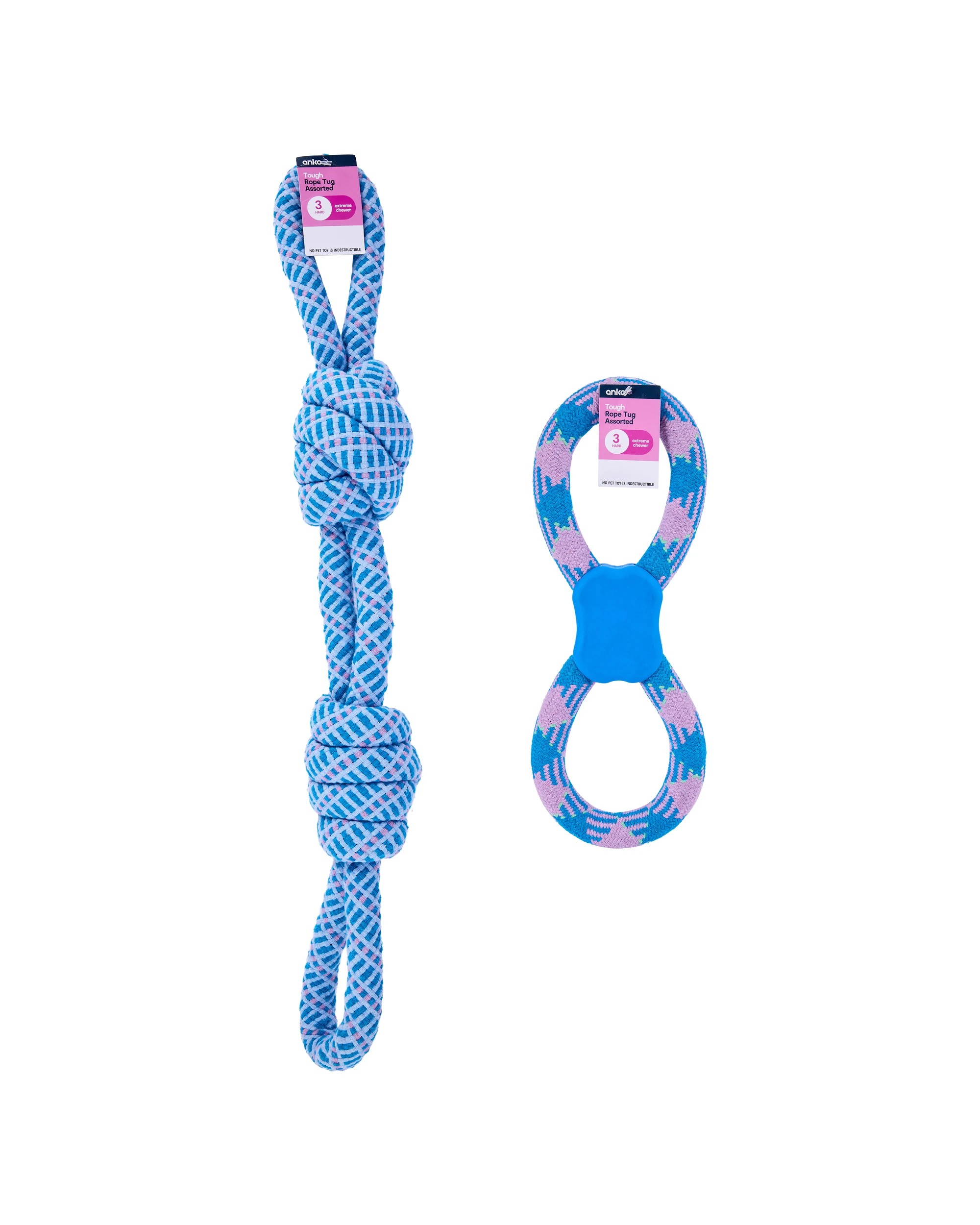 4 Tough Rope Tug Toy - Assorted, 4 of 4