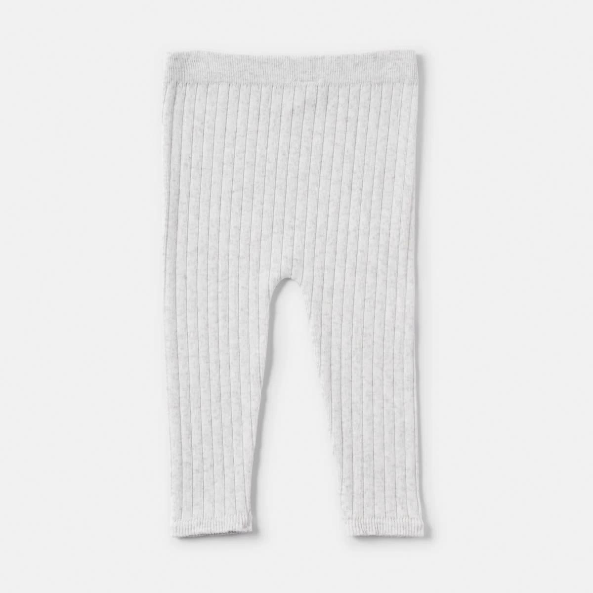 3 2 Pack Rib Leggings Nvy Marle, 3 of 6