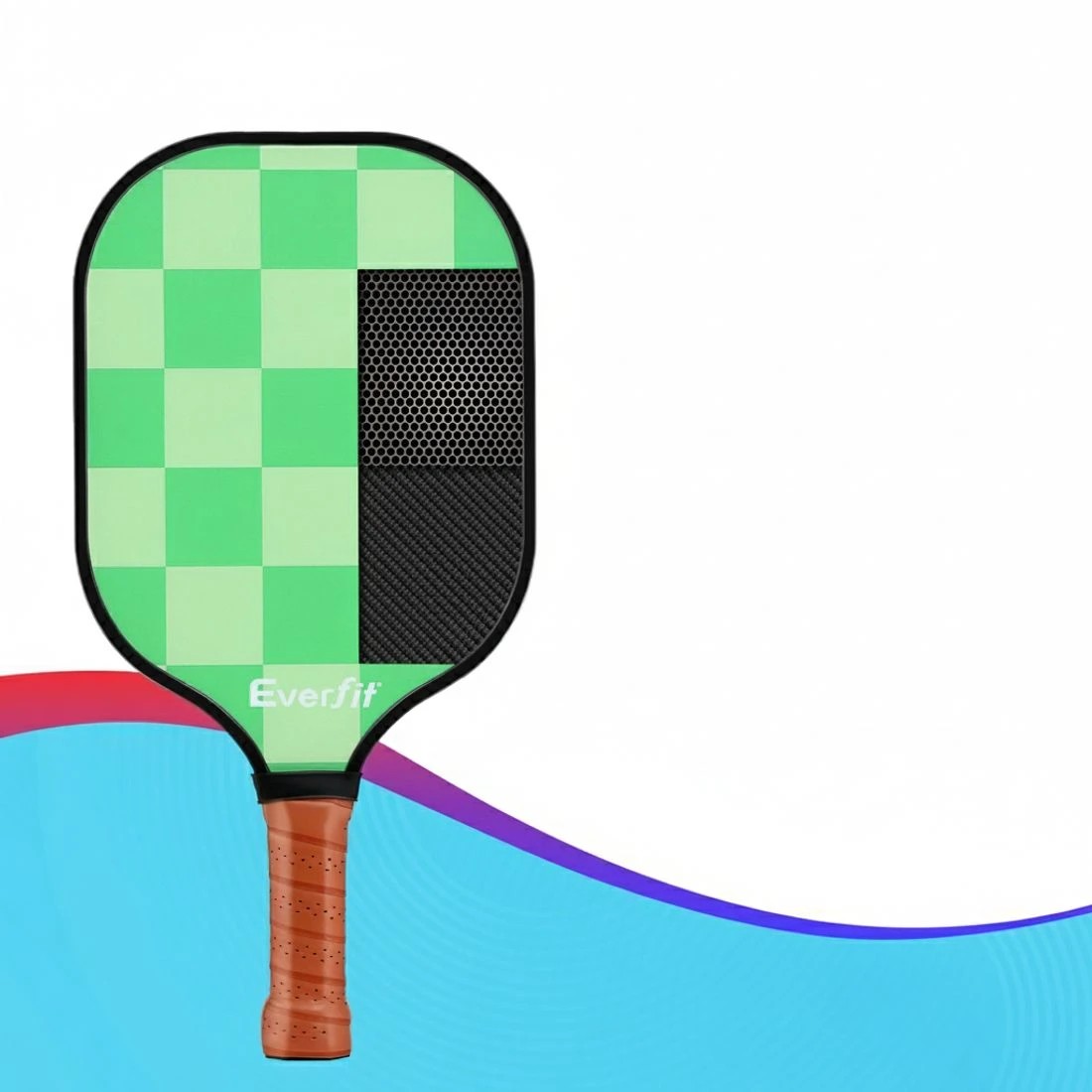 5 Everfit Pickleball Paddle Set Fiberglass with Balls Bag Tournament Kit 2PCS Pickle - Multi, 5 of 6