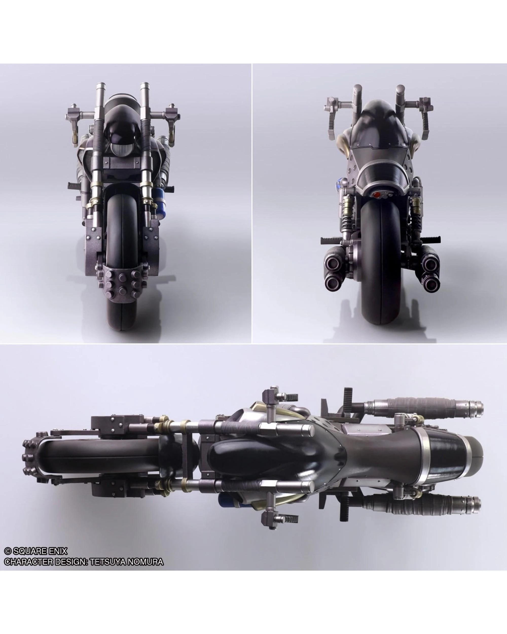 7 Final Fantasy VII Cloud Strofe and Hardy-Daytona Bring Arts Action Figure, 7 of 8