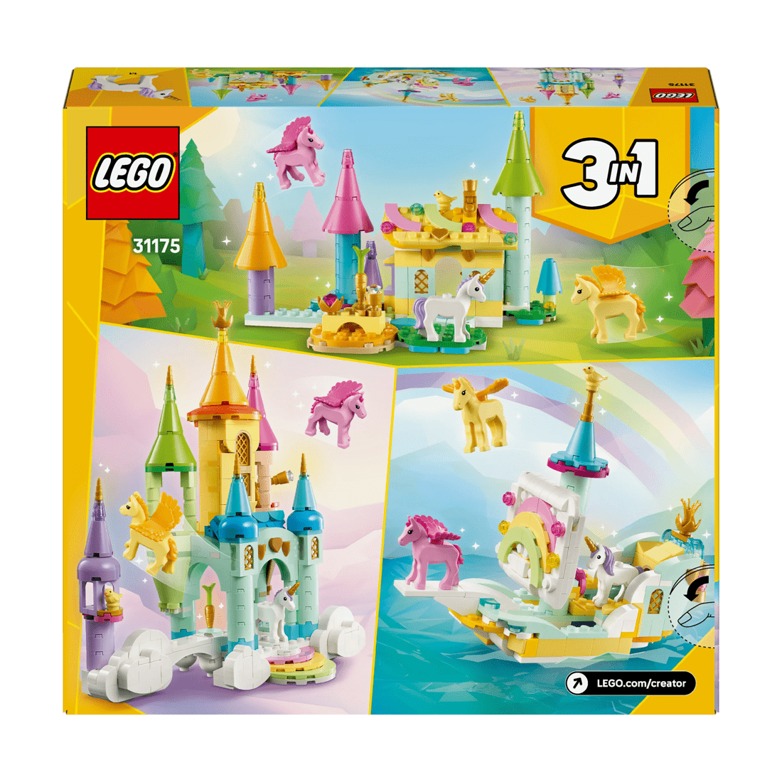 10 LEGO Creator Unicorn Castle 31175, 10 of 10