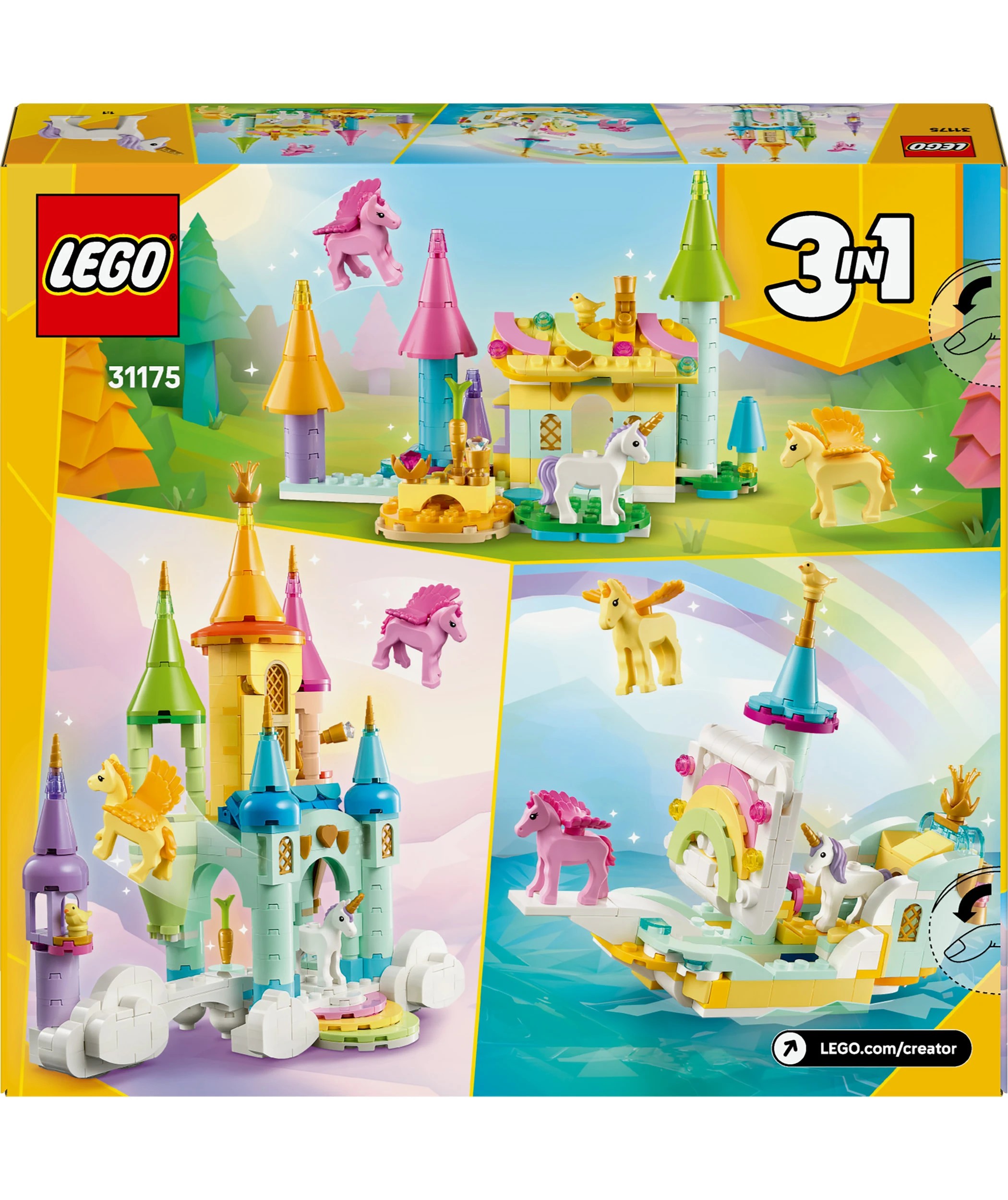 10 LEGO Creator Unicorn Castle 31175, 10 of 10