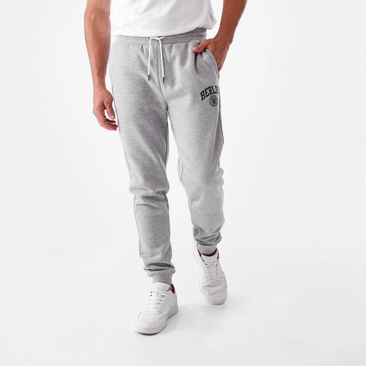 1 Logo Track Pants Grey Marle, 1 of 6