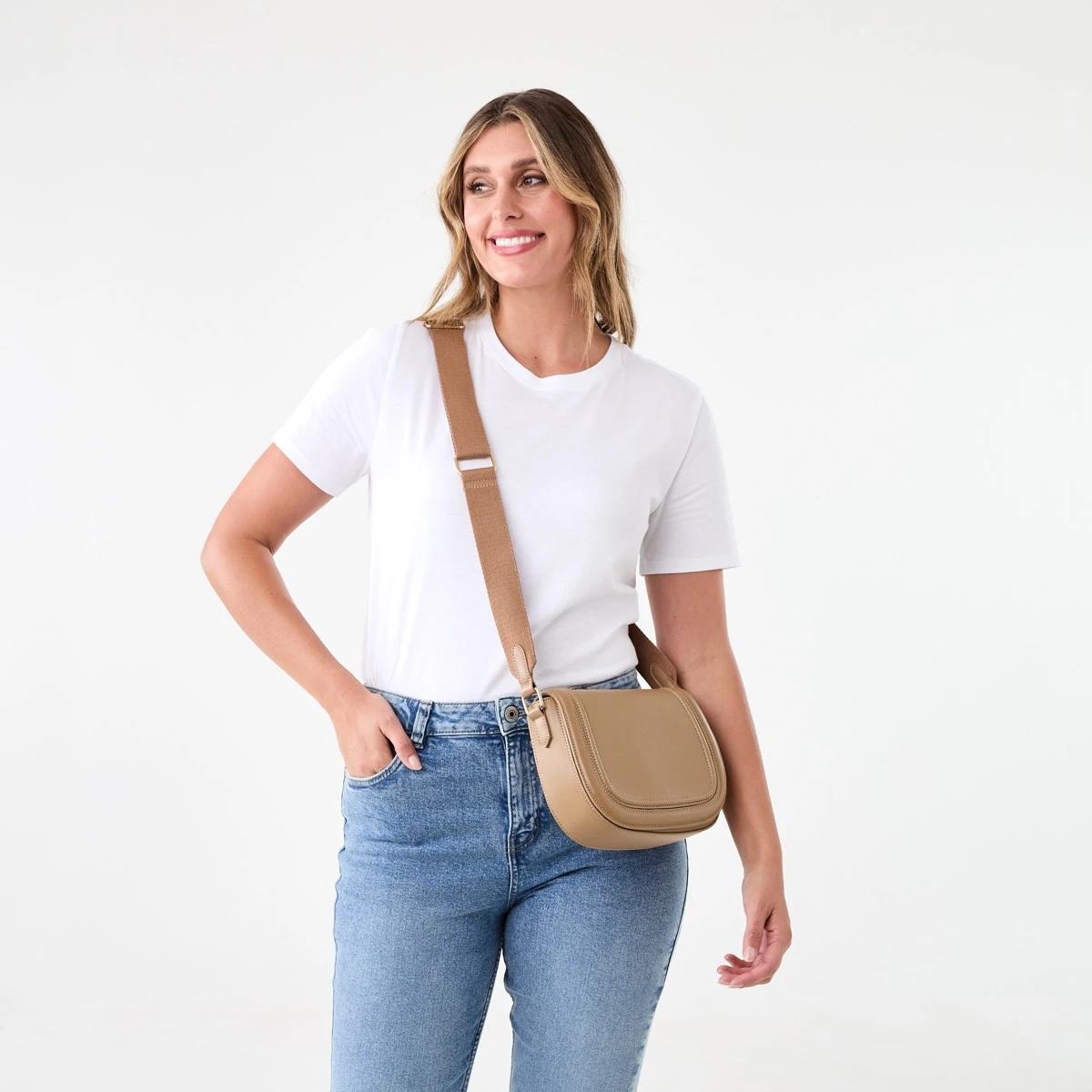 5 Saddle Bag Hzlt Latte, 5 of 5