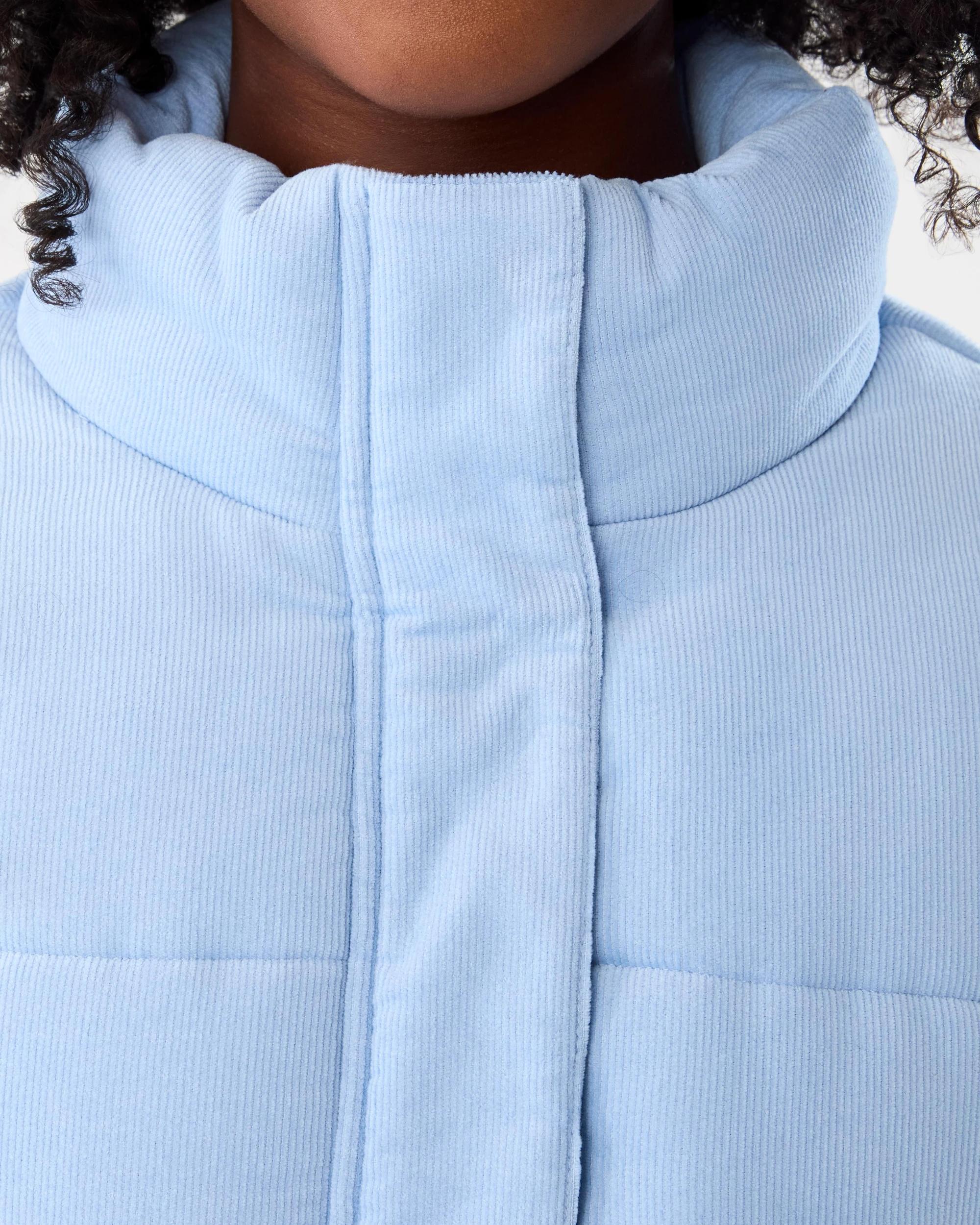 6 Corduroy Puffer Jacket Blu Kntky, 6 of 9