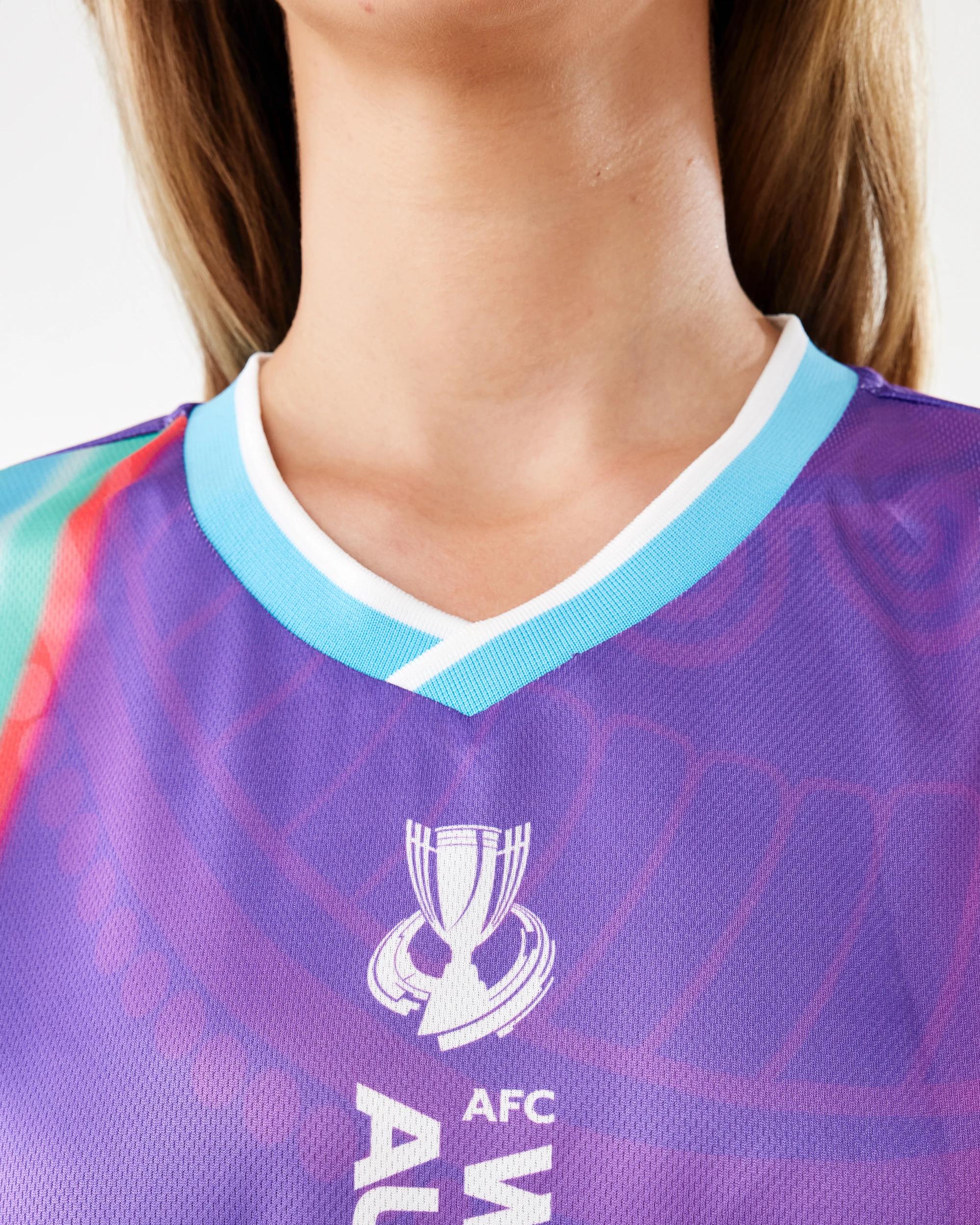 5 AFC Women's Asian Cup Australia Adult T-shirt Purple, 5 of 5