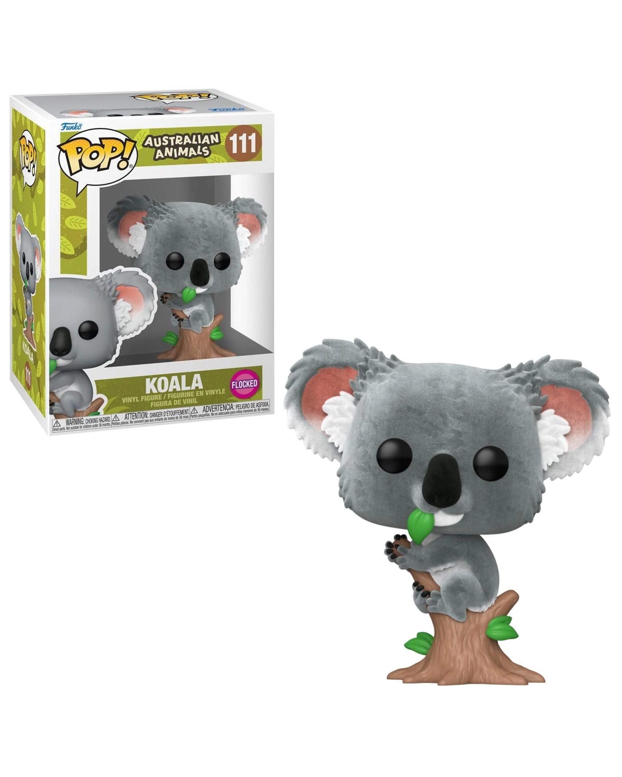 1 Australian Animals Koala Flocked Funko POP! Vinyl, 1 of 3