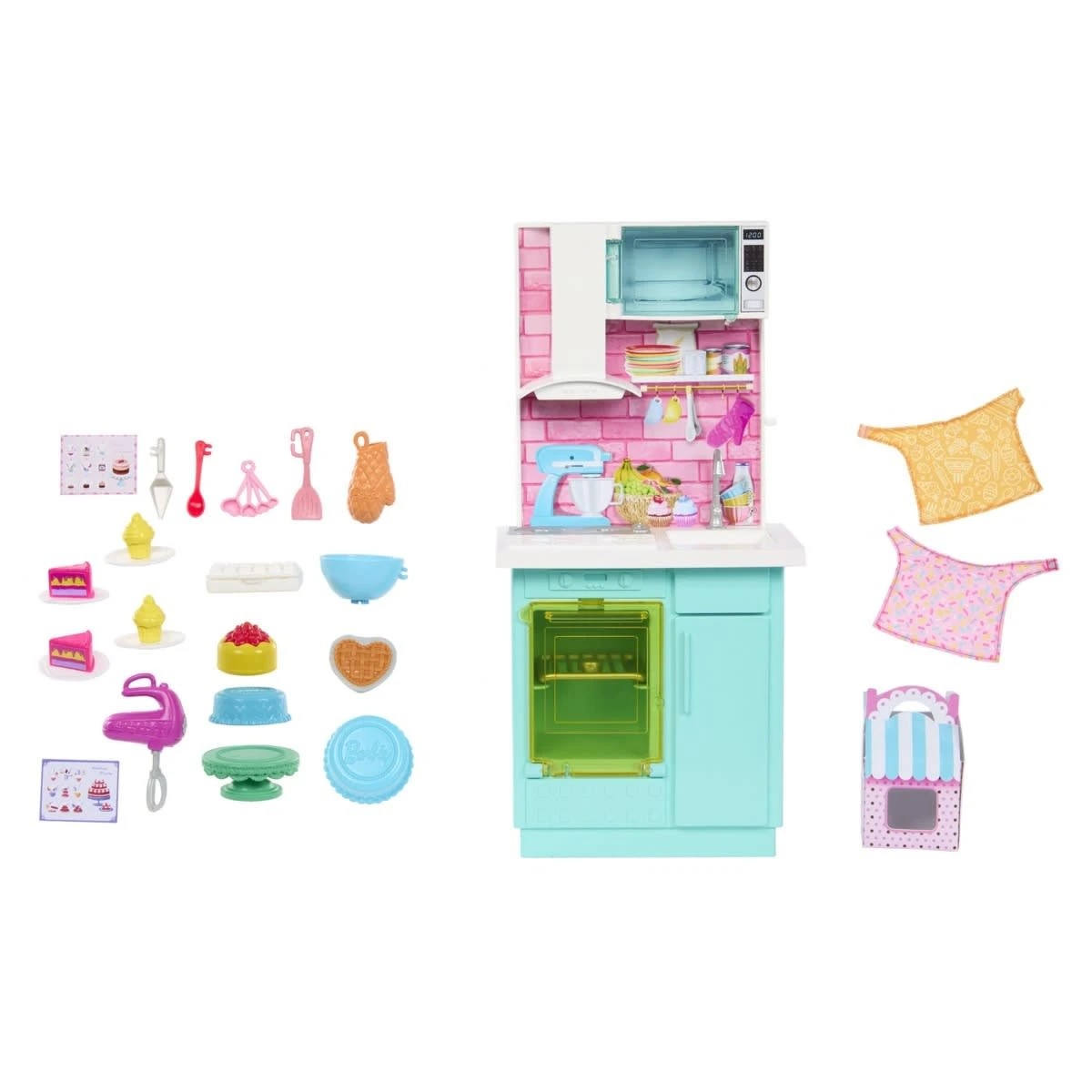 4 Barbie Celebration Fun Baking Playset, 4 of 5