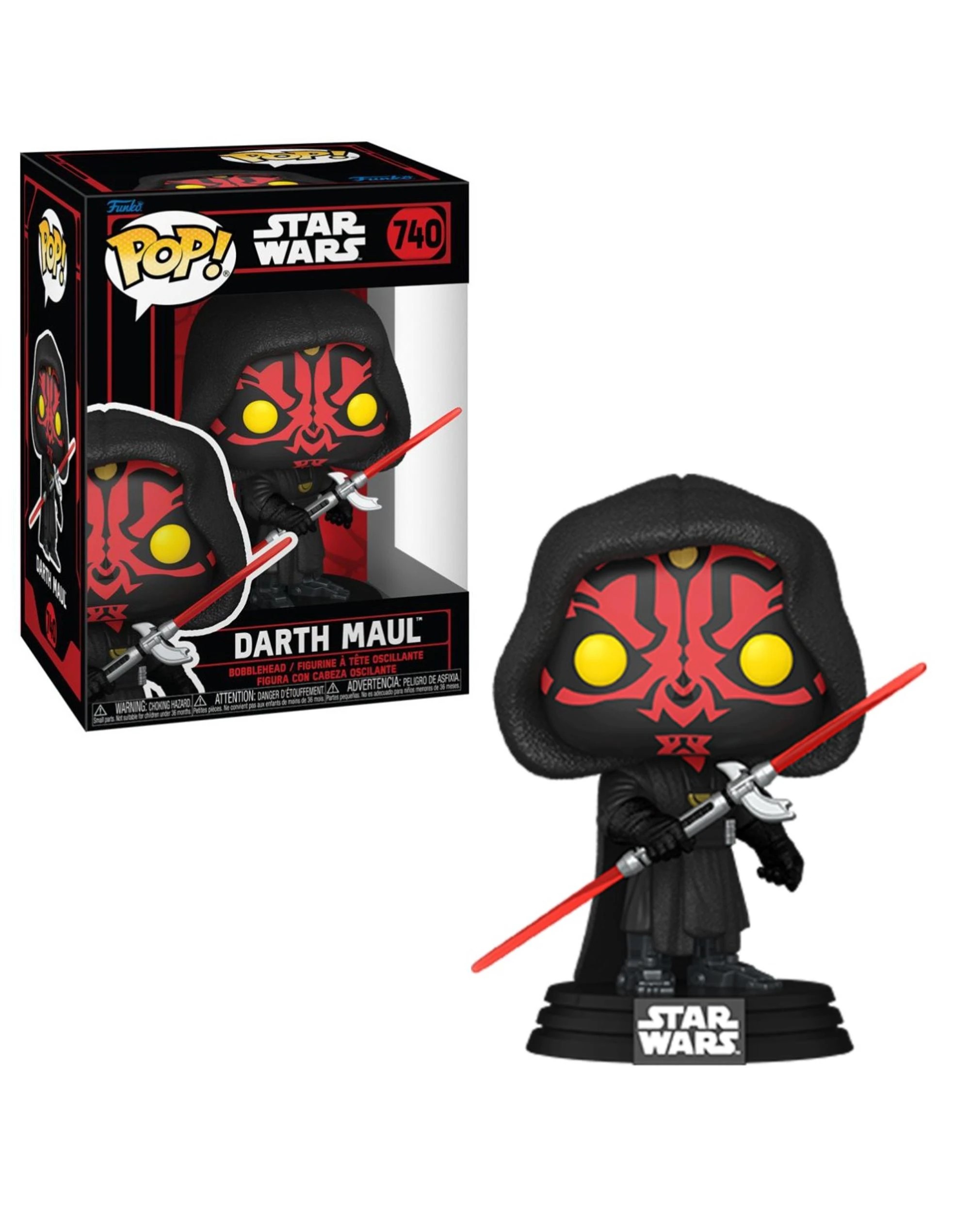 1 Star Wars Dark Side Darth Maul Funko POP! Vinyl, 1 of 1