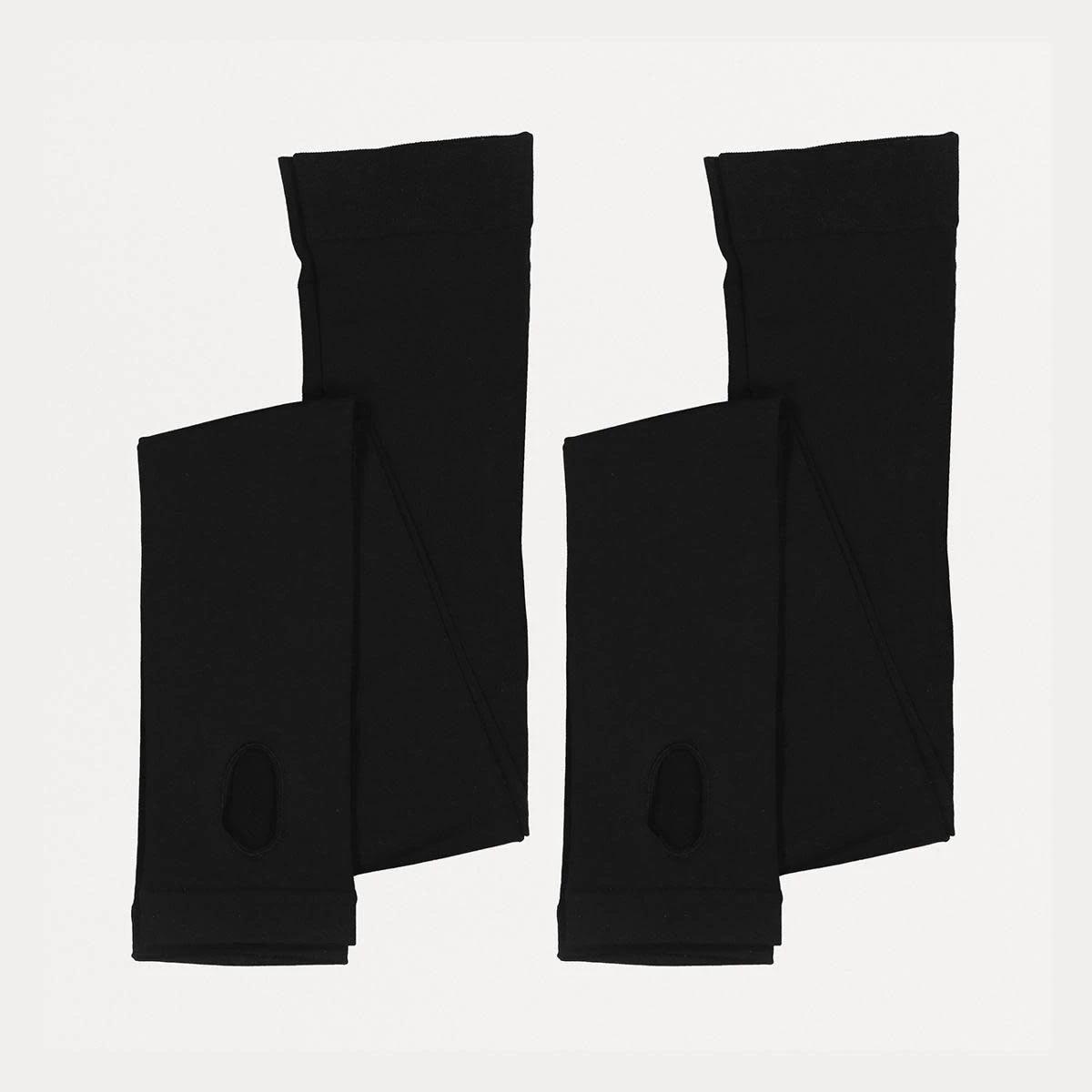 1 2 Pack Ballet Tights Black, 1 of 4