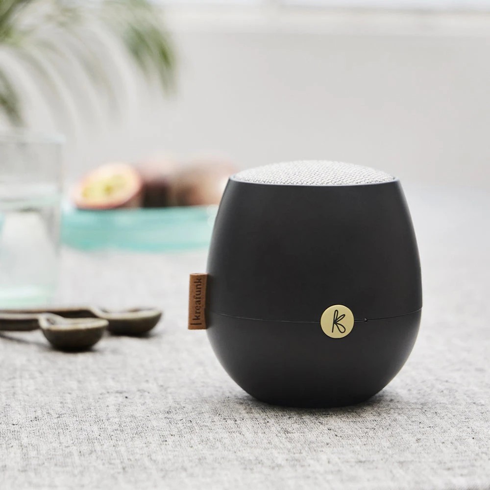 3 Kreafunk Ajazz 2 Bluetooth Speaker - Black - Black, 3 of 4