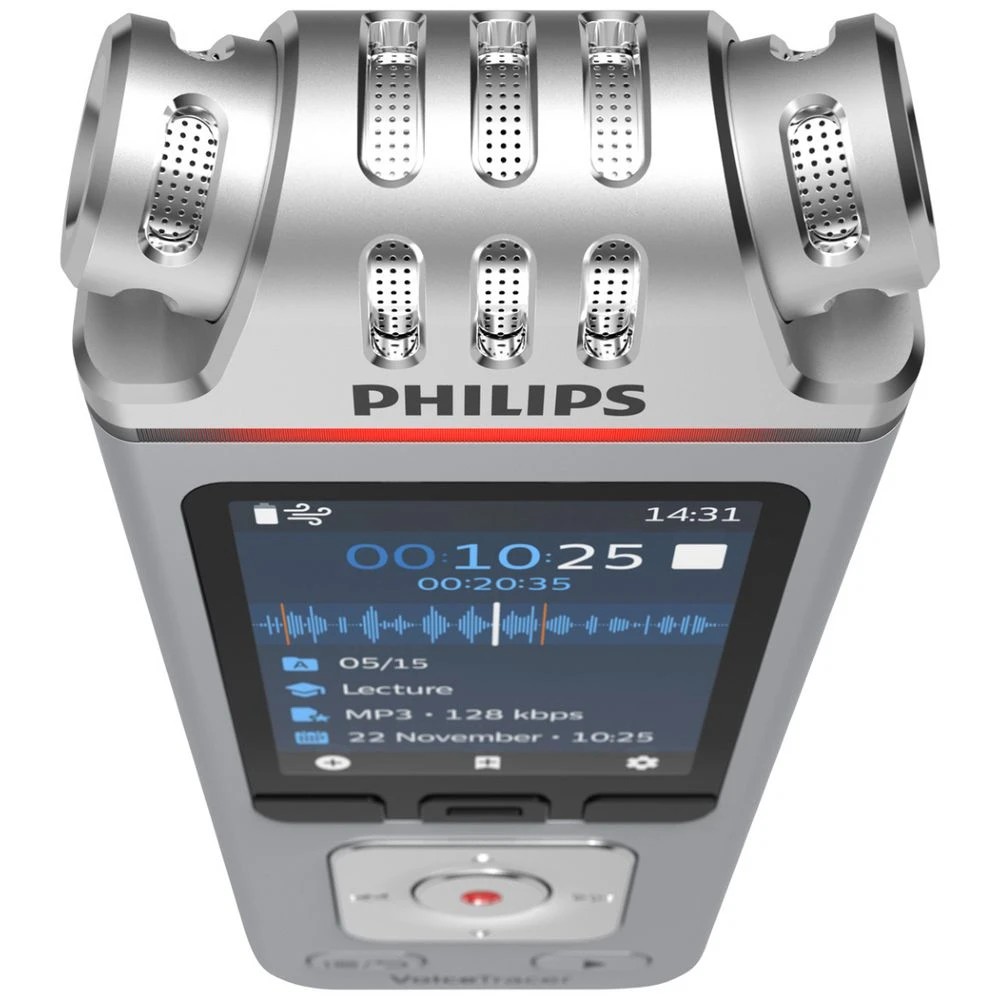 5 Philips DVT4115 3-Mic Digital Voice Recorder, 5 of 7