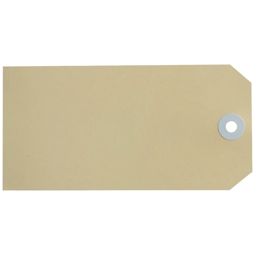 1 Avery Heavy Duty Buff Shipping Tags Size 5 100 Pack, 1 of 3