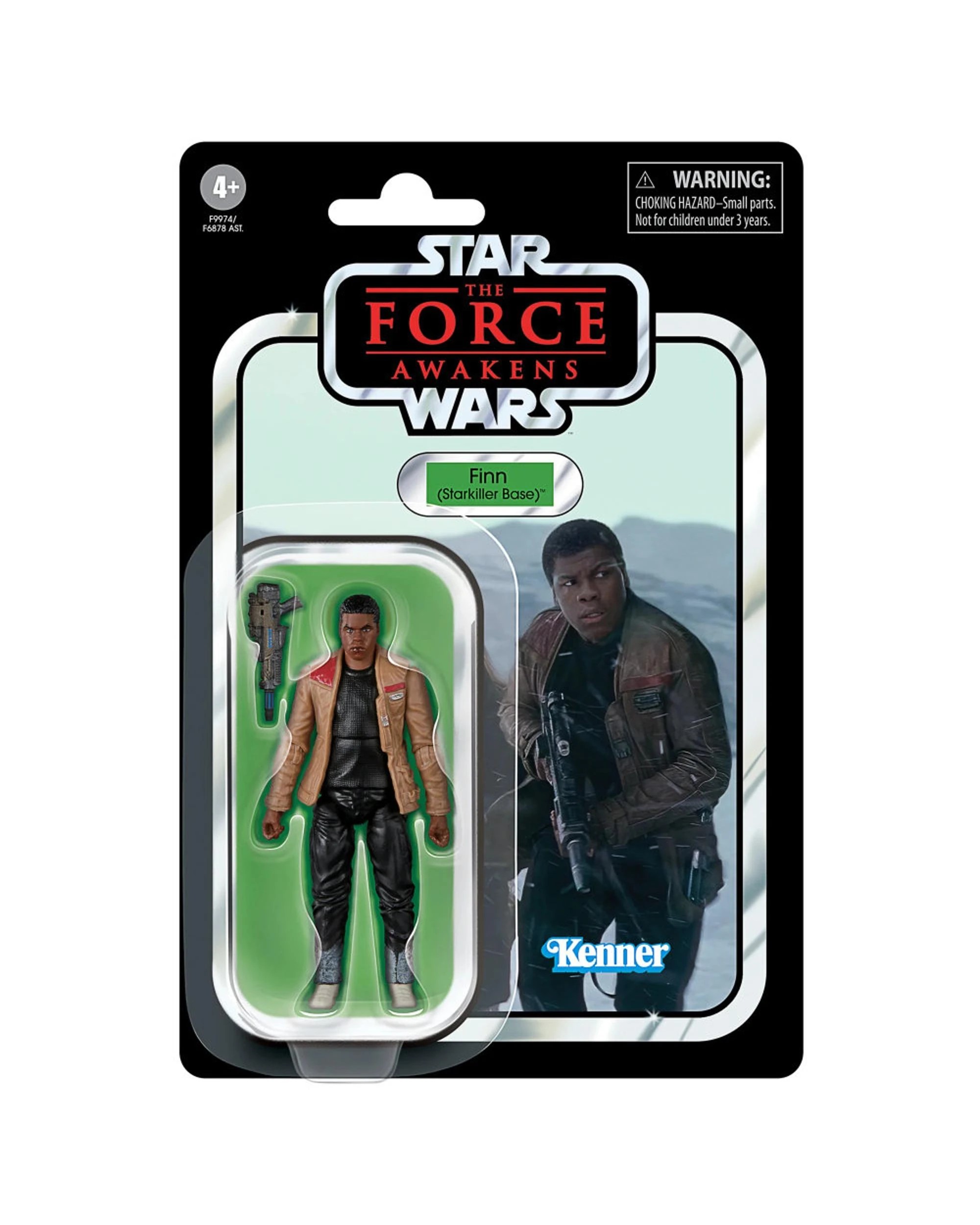 1 Star Wars The Vintage Collection Finn Starkiller Base Action Figure, 1 of 10