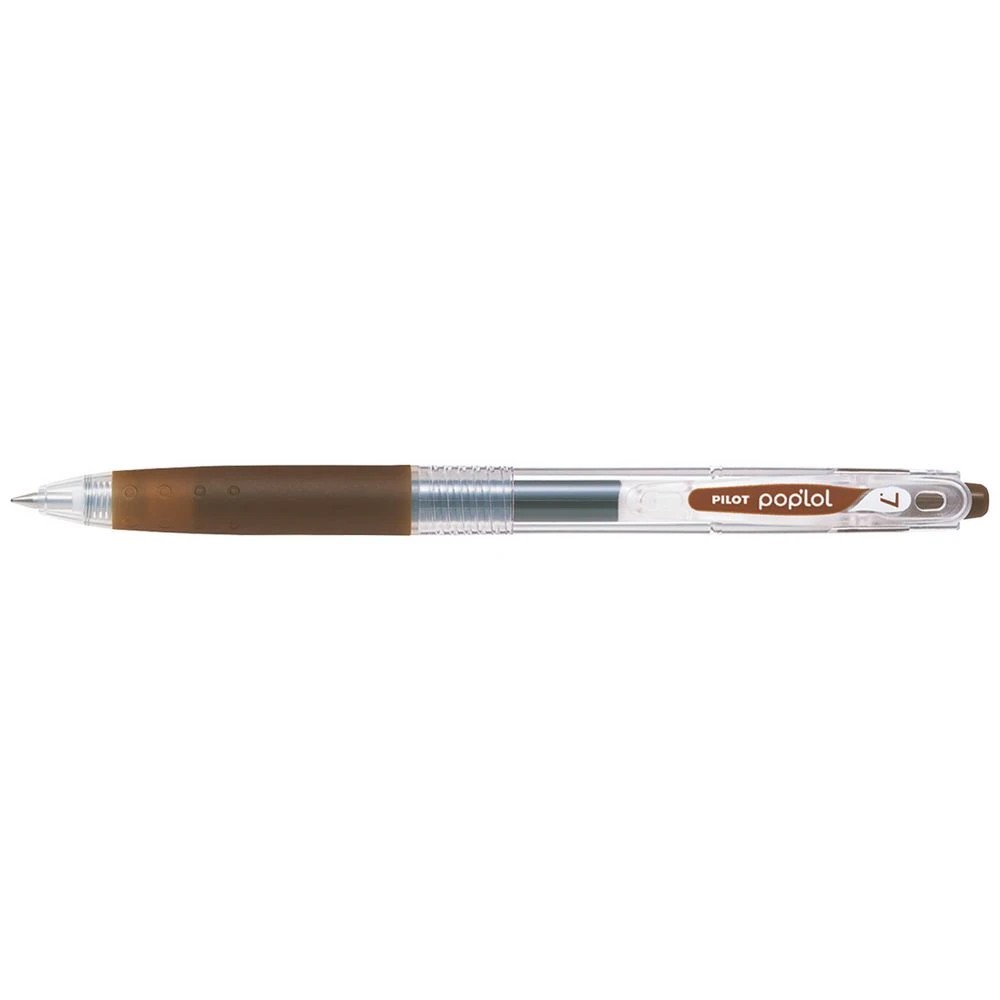 1 PILOT Pop'Lol Gel Pen 0.7mm Coffee Brown, 1 of 1