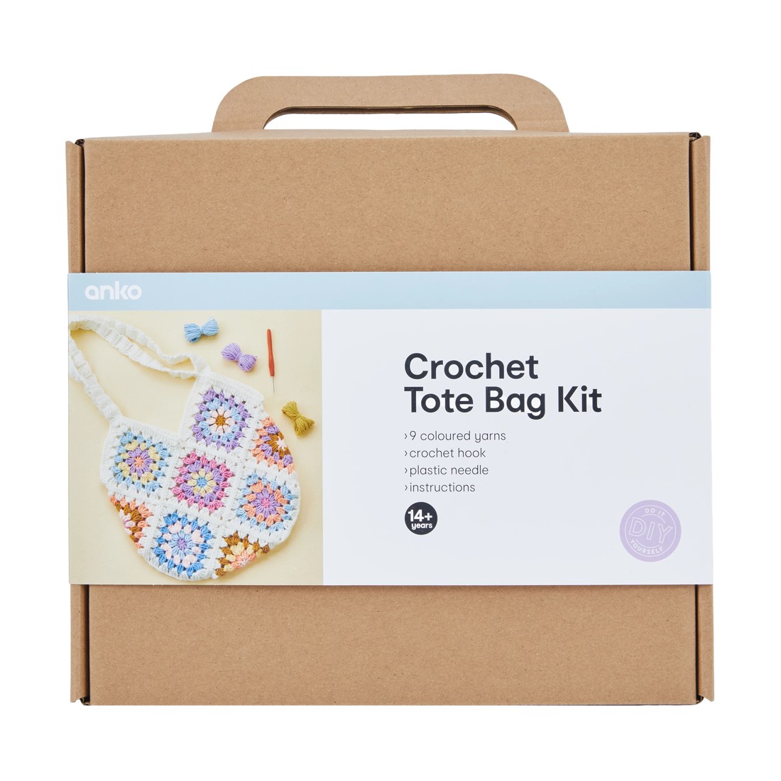 1 DIY Crochet Tote Bag Kit, 1 of 3
