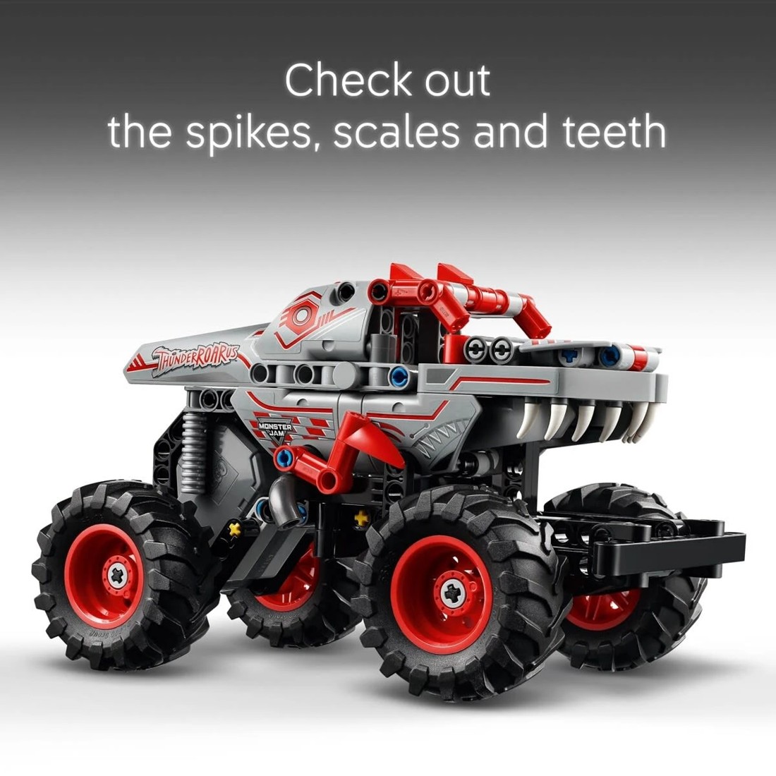7 LEGO Technic Monster Jam ThunderROARus Pull-Back 42200, 7 of 10