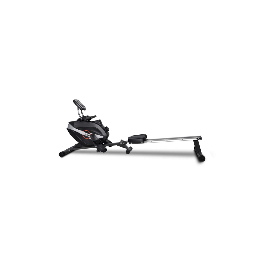 3 Bodyworx Manual Mag Rower Rowing Machine 8 Level Tension Transport Wheels - Black, 3 of 3