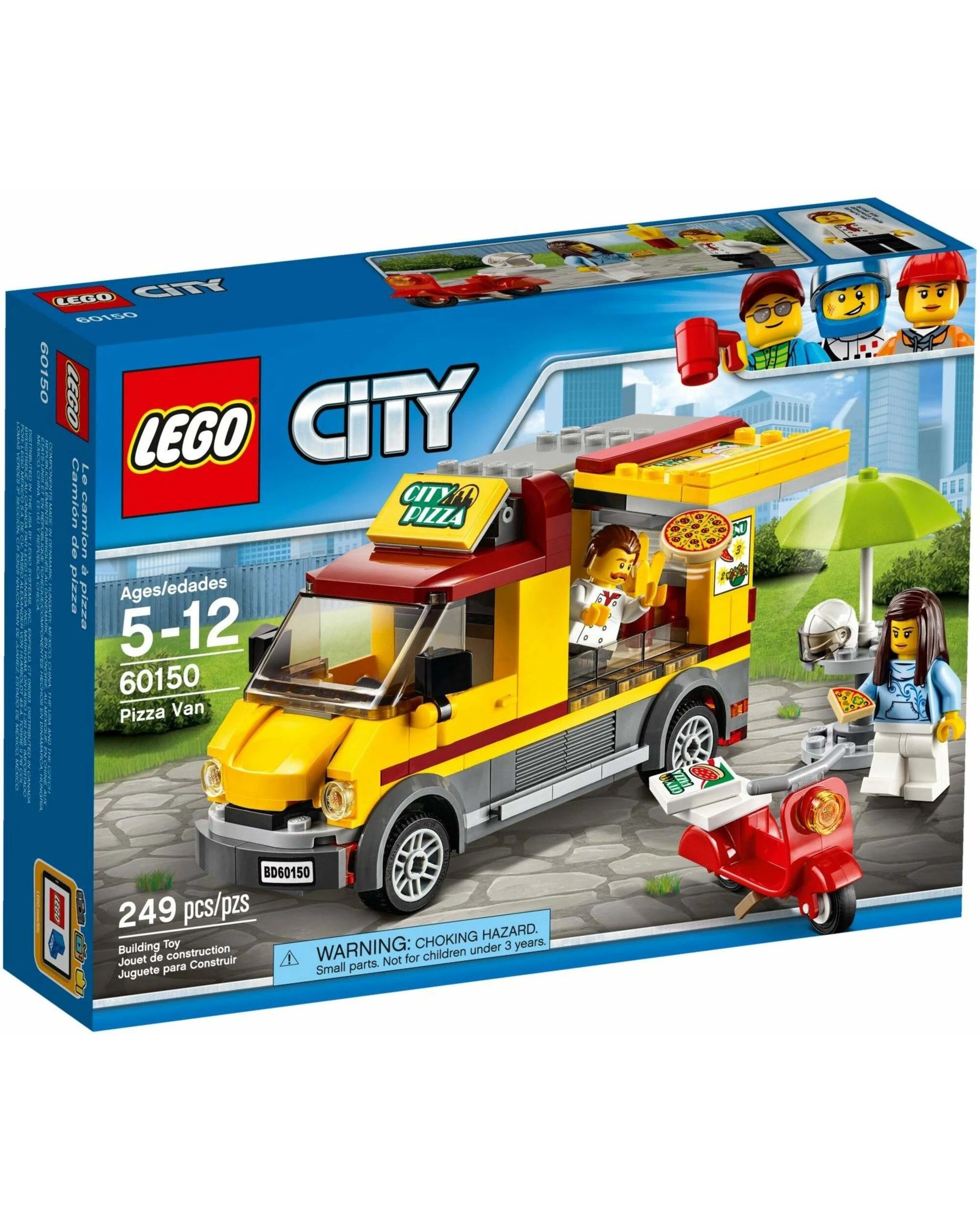 1 LEGO 60150 Pizza Van: Build, Serve & Play!, 1 of 5