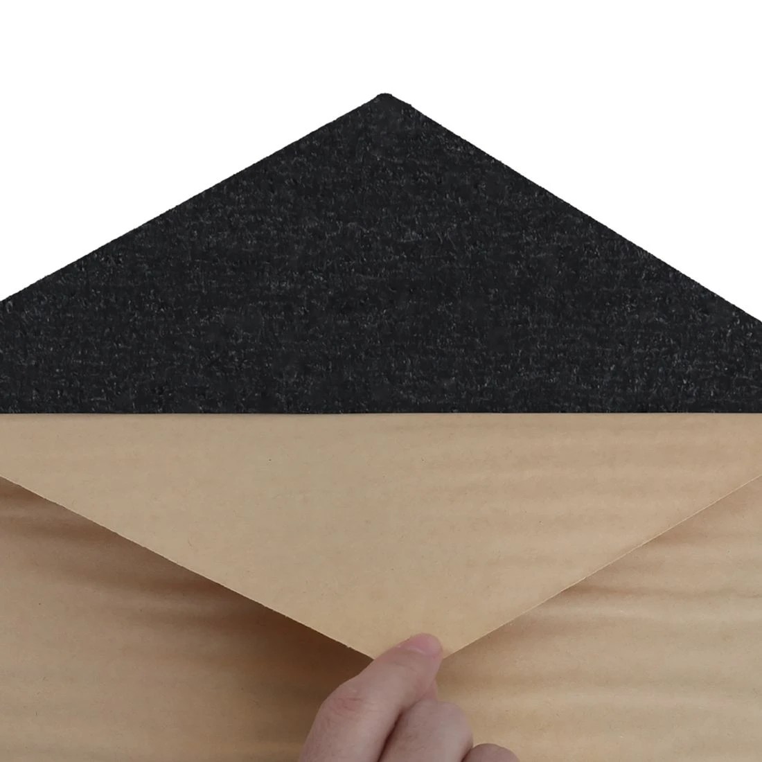 3 Alpha Acoustic Foam 12pcs 35x30x0.9cm Soundproof Absorption Panel Adhesive - Black, 3 of 6