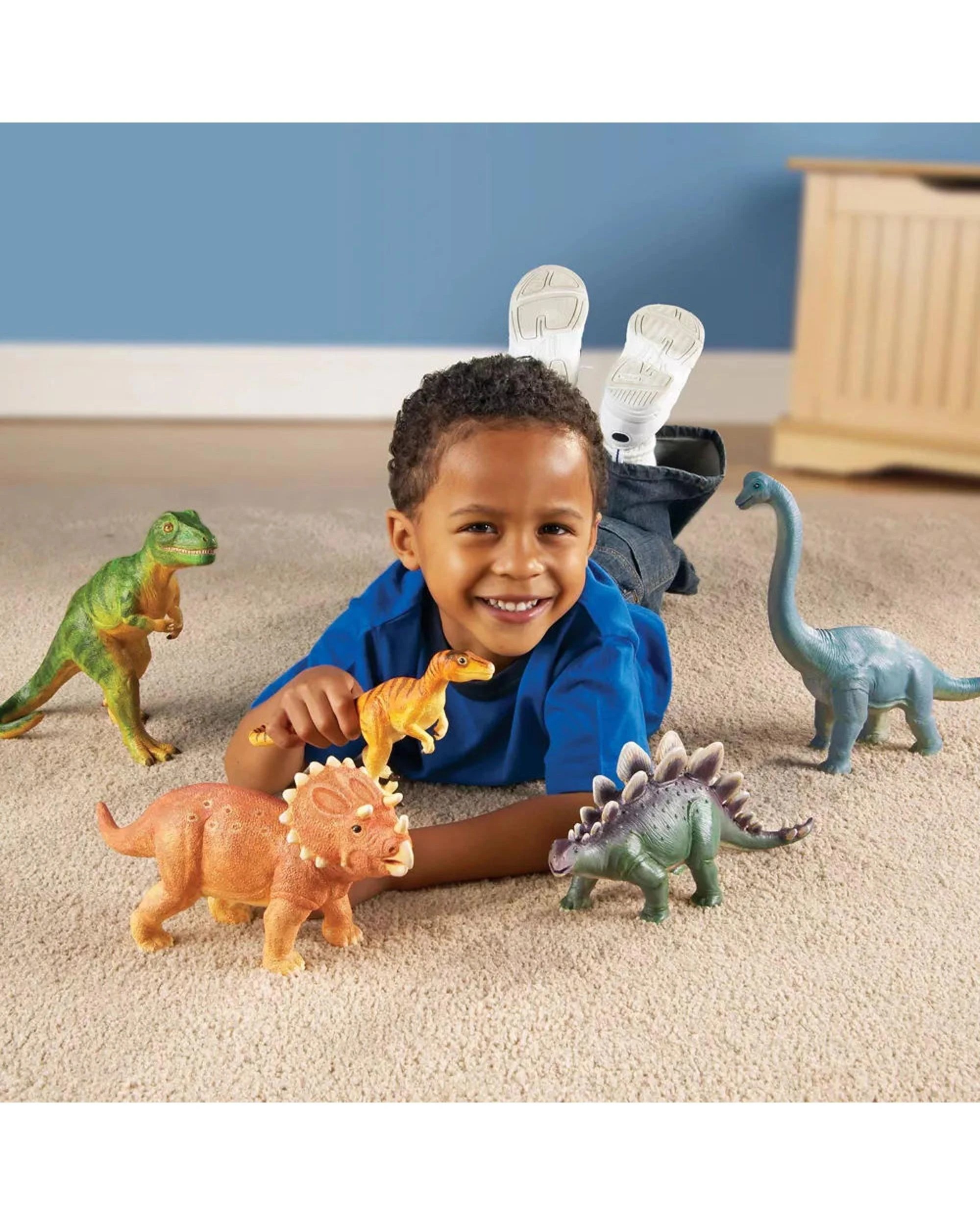 5 Learning Resources Jumbo Dinosaurs Set of 5, 5 of 5