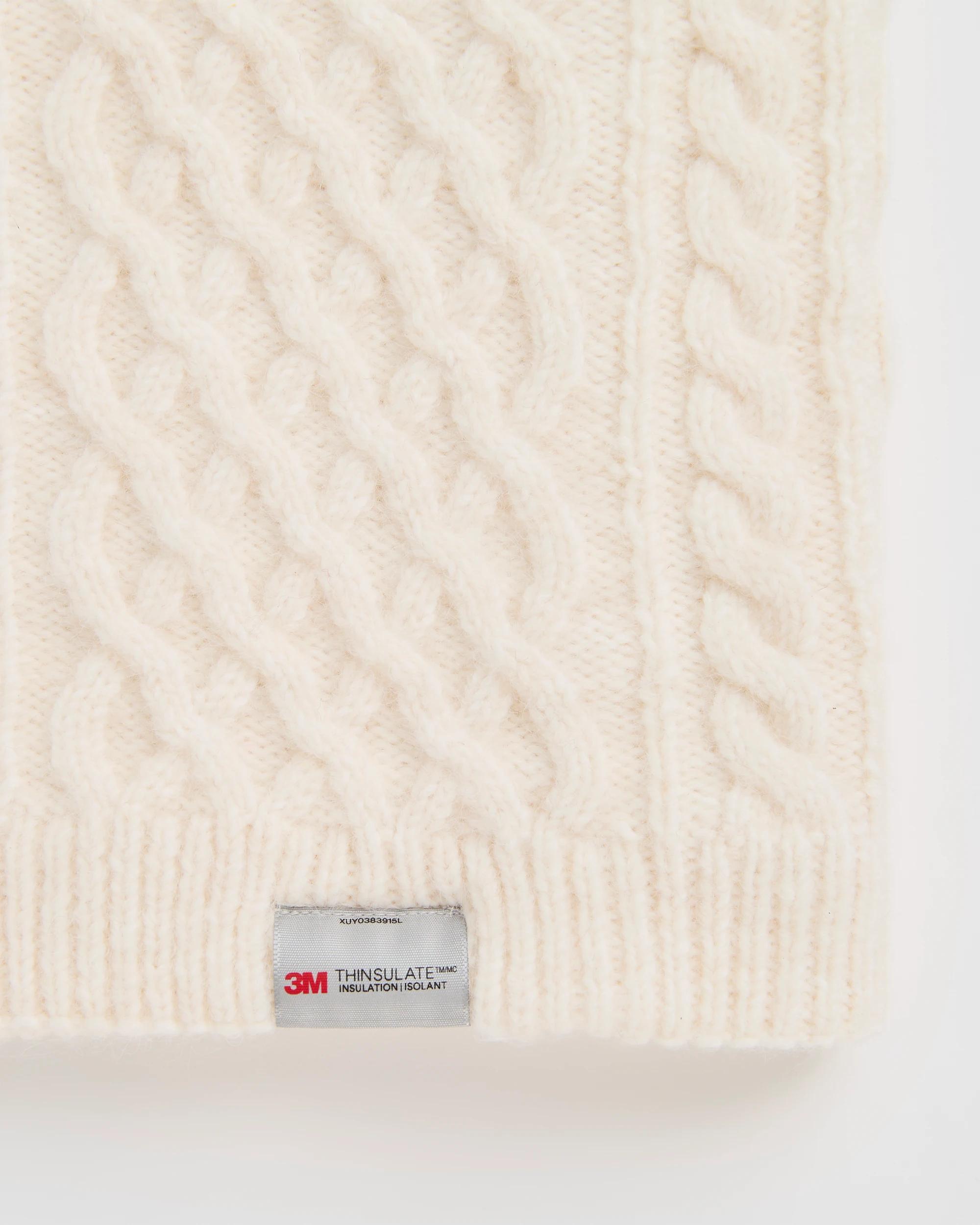 2 Target Woman Thinsulate Cable Knit Snood CREAM, 2 of 2