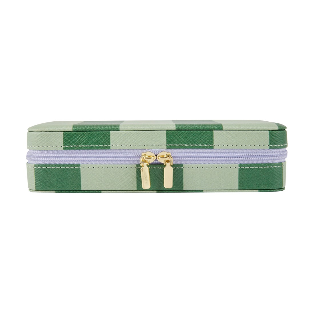 2 Green Stripe Jewellery Case, 2 of 6