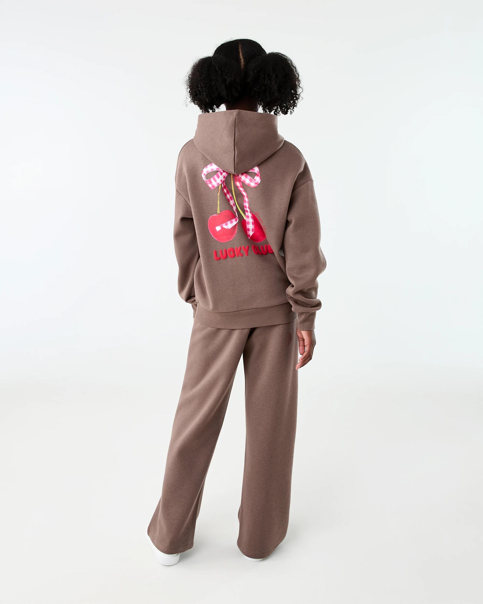 8 Oversized Hoodie Brwn Chrry, 8 of 8