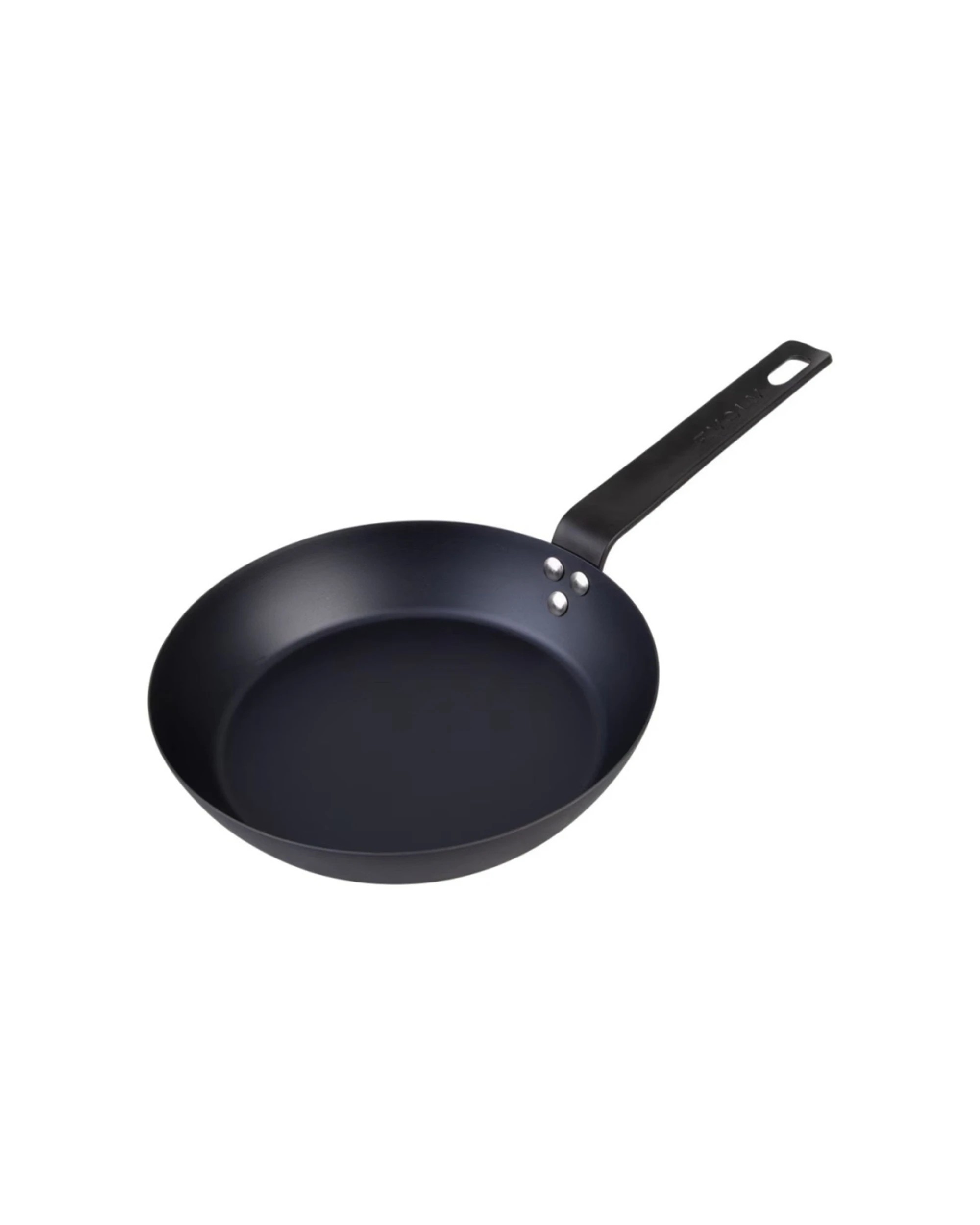 3 Evolv Pre-Seasoned Carbon Steel Kitchen Fry Pan Heavy Gauge Cookware 20cm - Black, 3 of 3