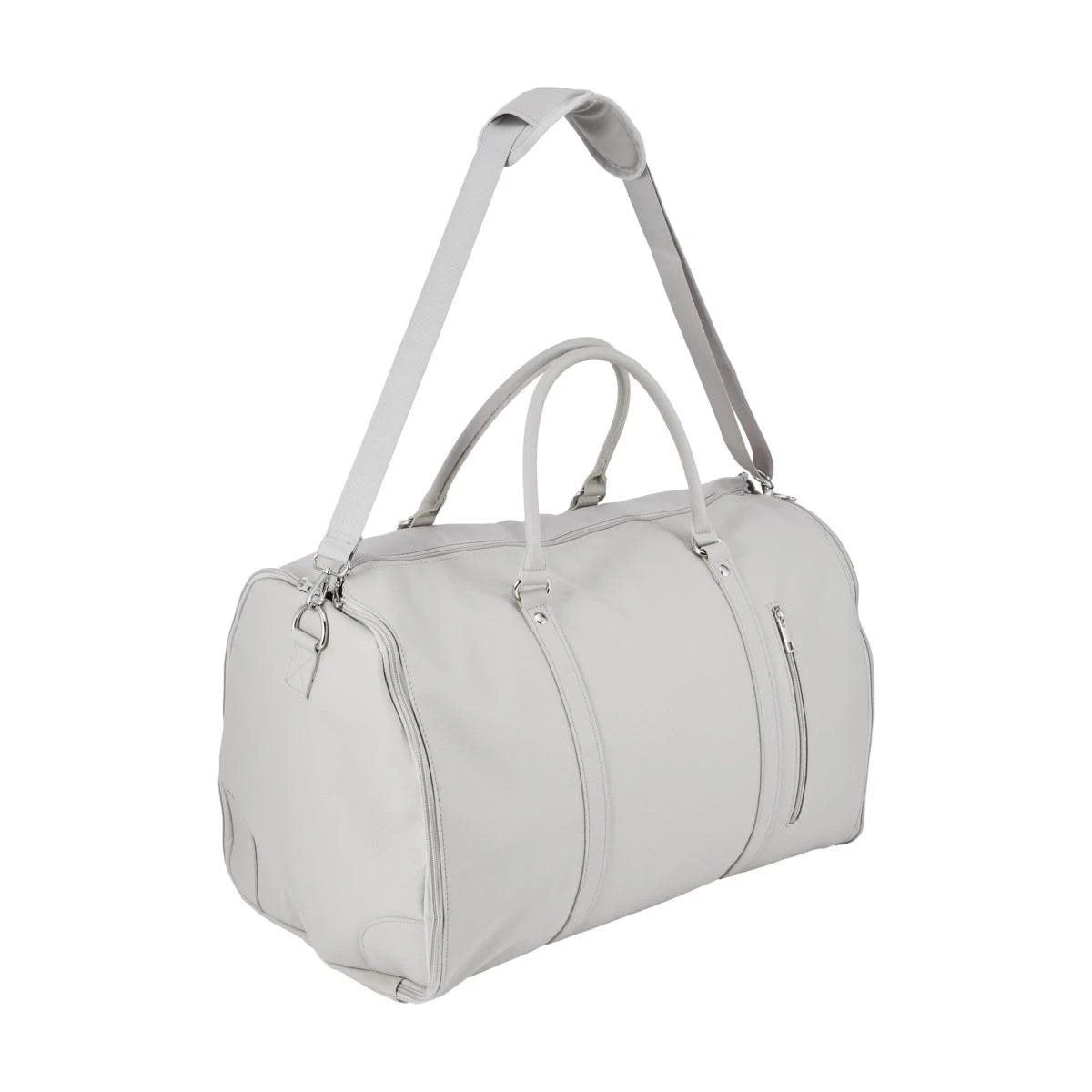 1 2-in-1 Garment Duffle Bag - Beige, 1 of 6