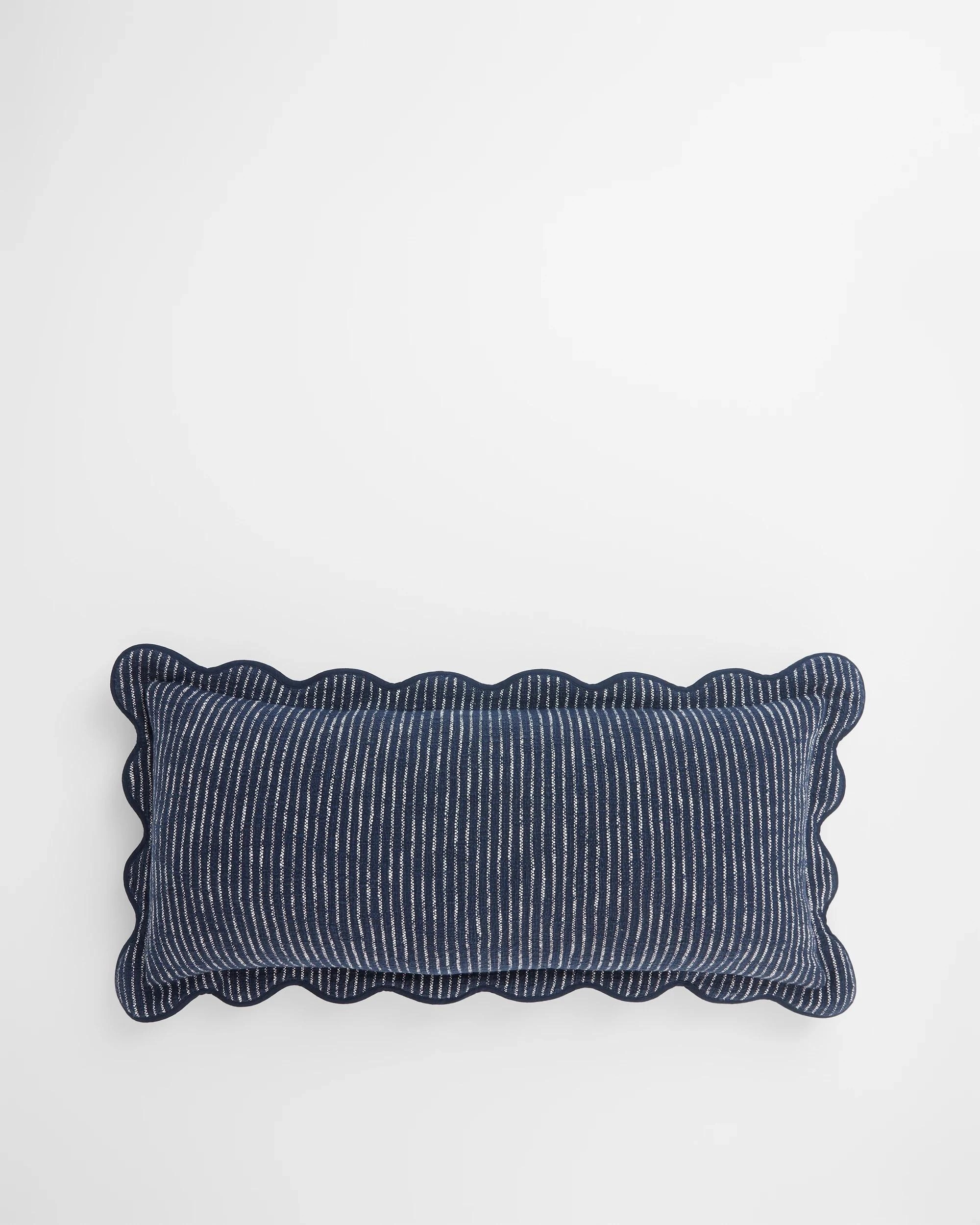 1 Target Aria Stripe Breakfast Cushion - Blue, 1 of 1