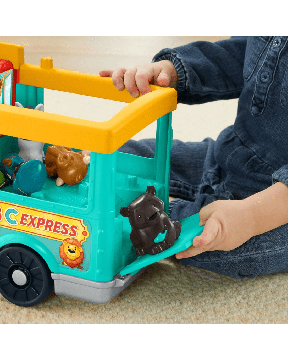 7 Fisher-Price Little People Big ABC Animal Train, 7 of 8