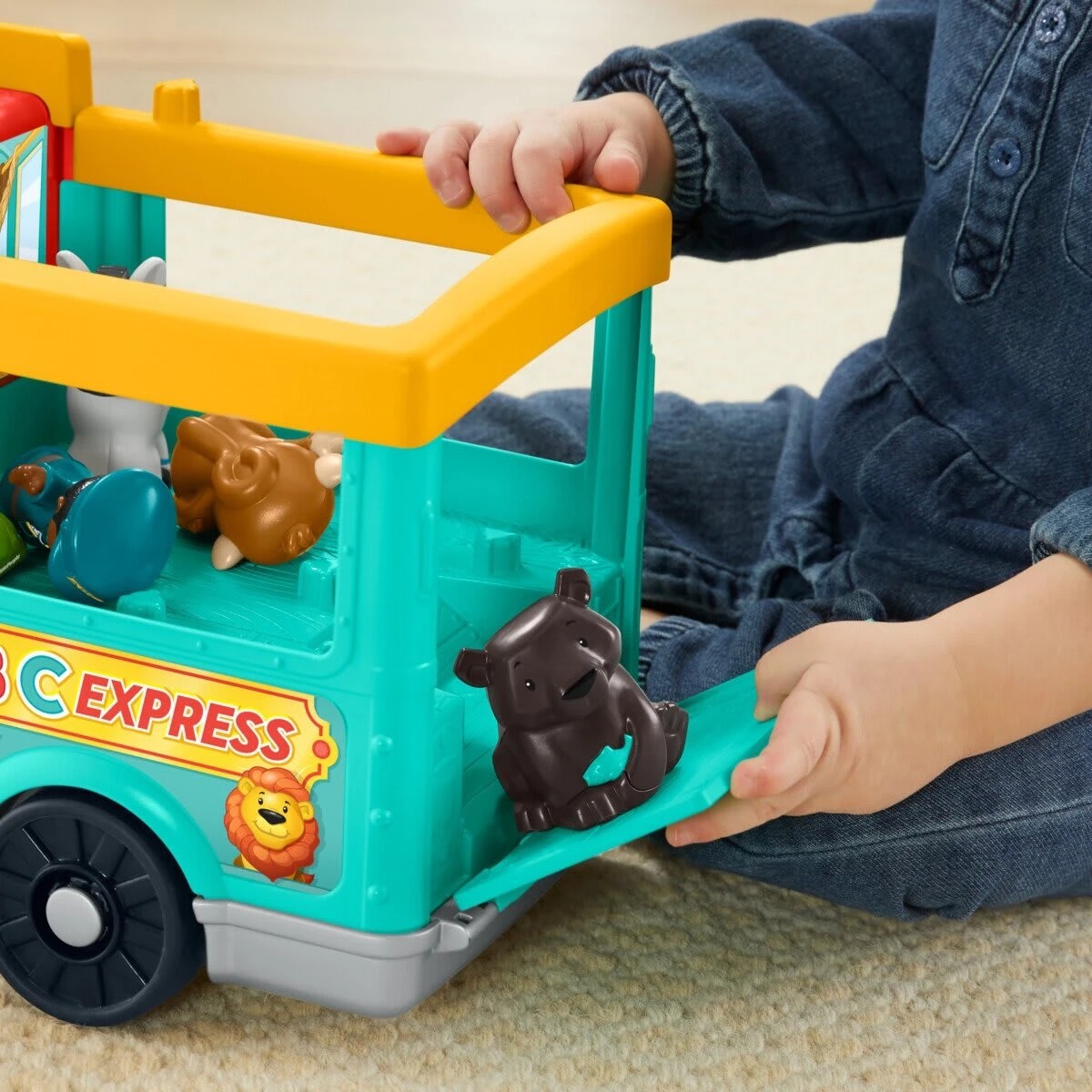 7 Fisher-Price Little People Big ABC Animal Train, 7 of 8
